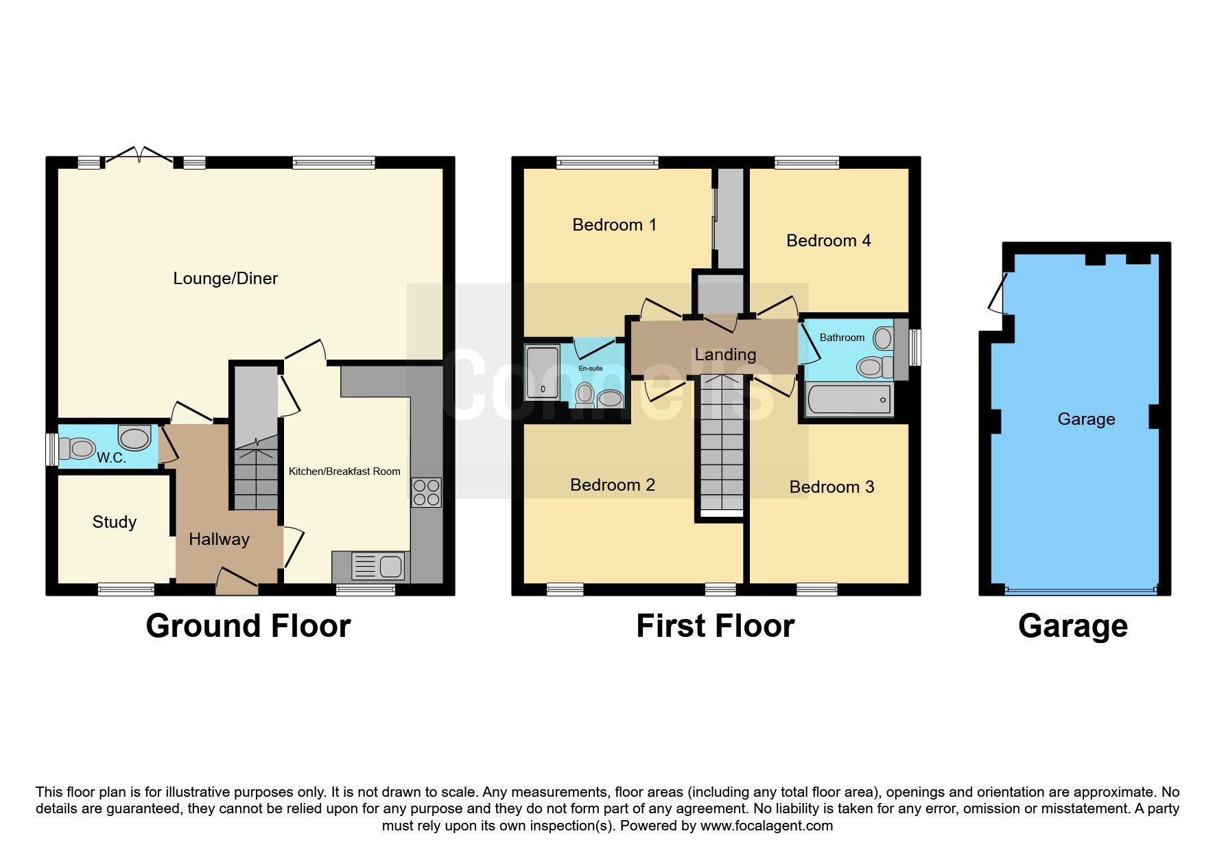12, Larbourne Park Road, Northampton floorplan