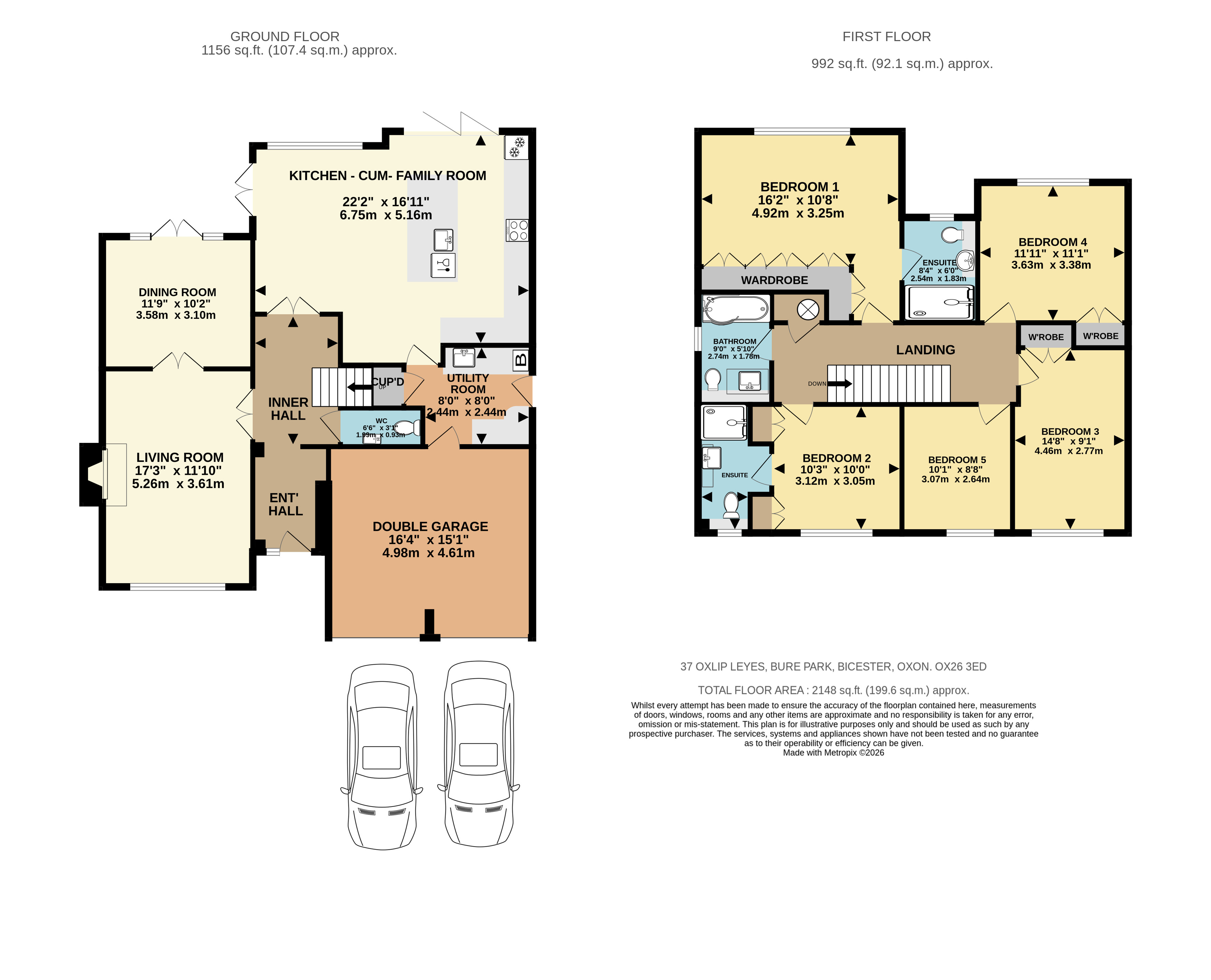 37, Oxlip Leyes, Bicester floorplan