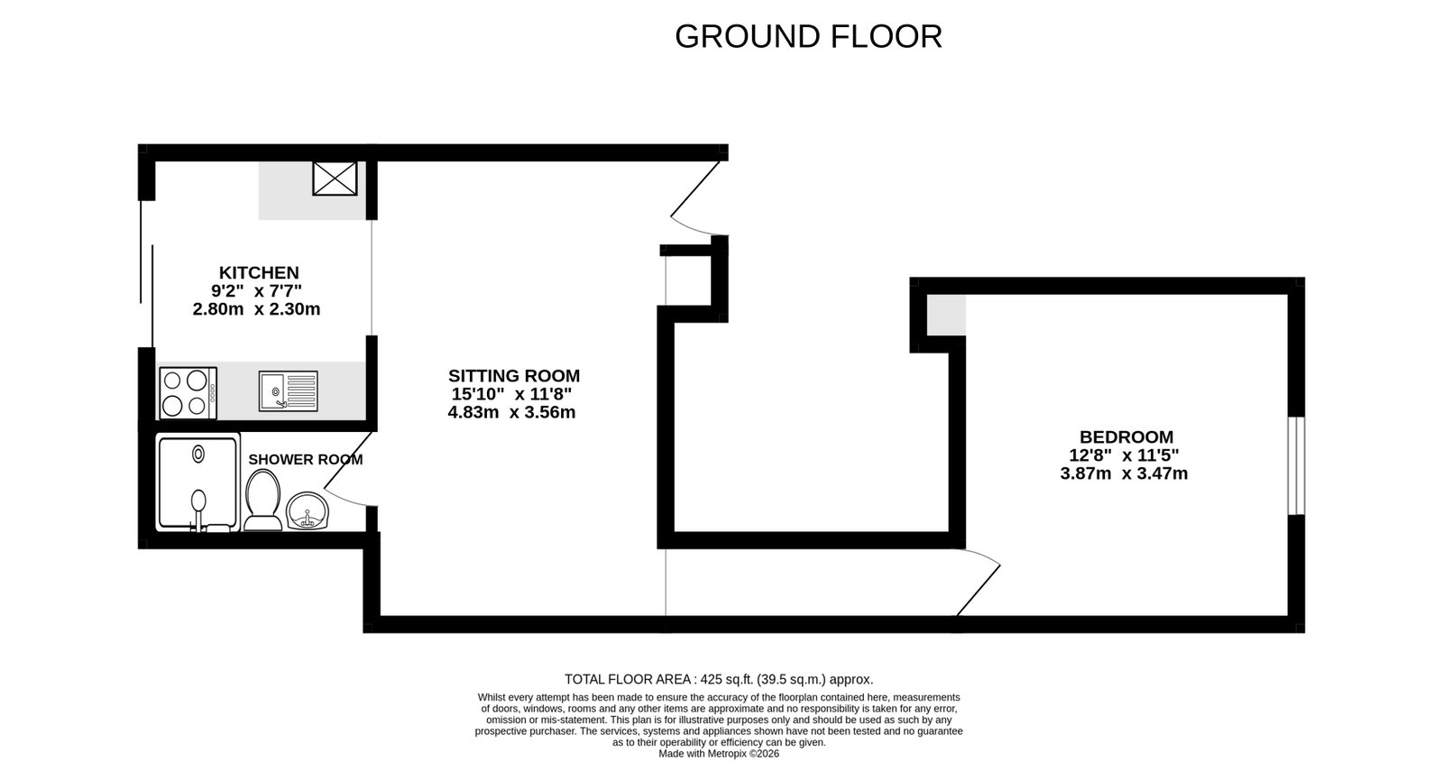 St. Ethelbert Street, Hereford floorplan