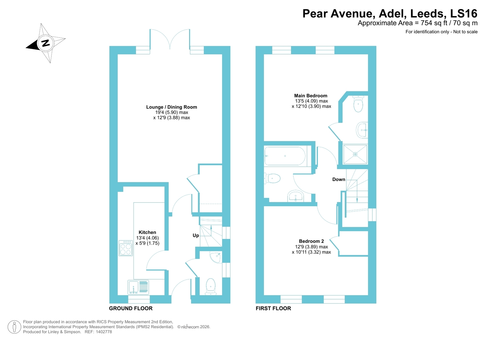 35, Pear Avenue, Leeds floorplan