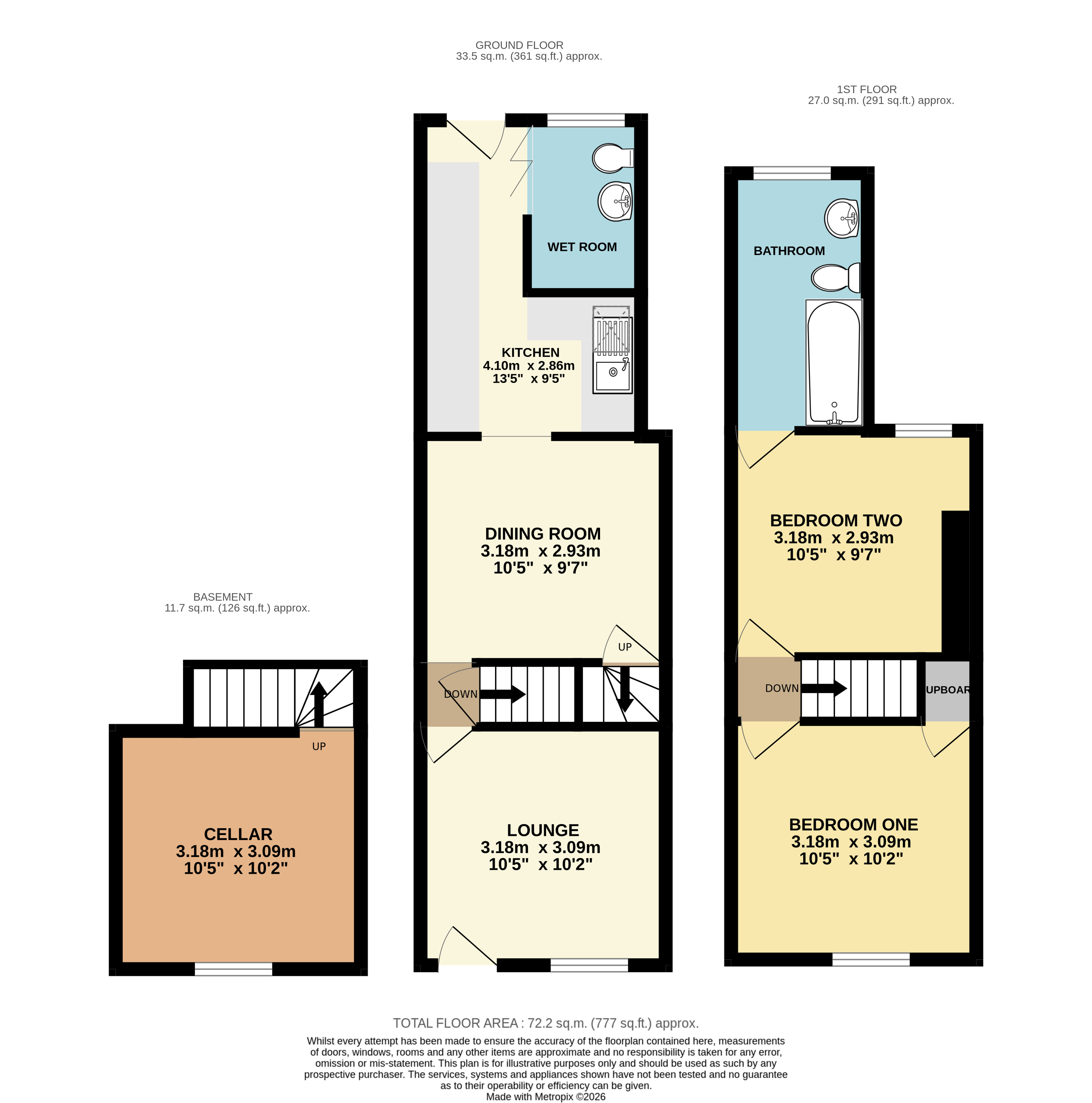 126, West Street, Bedfordshire floorplan