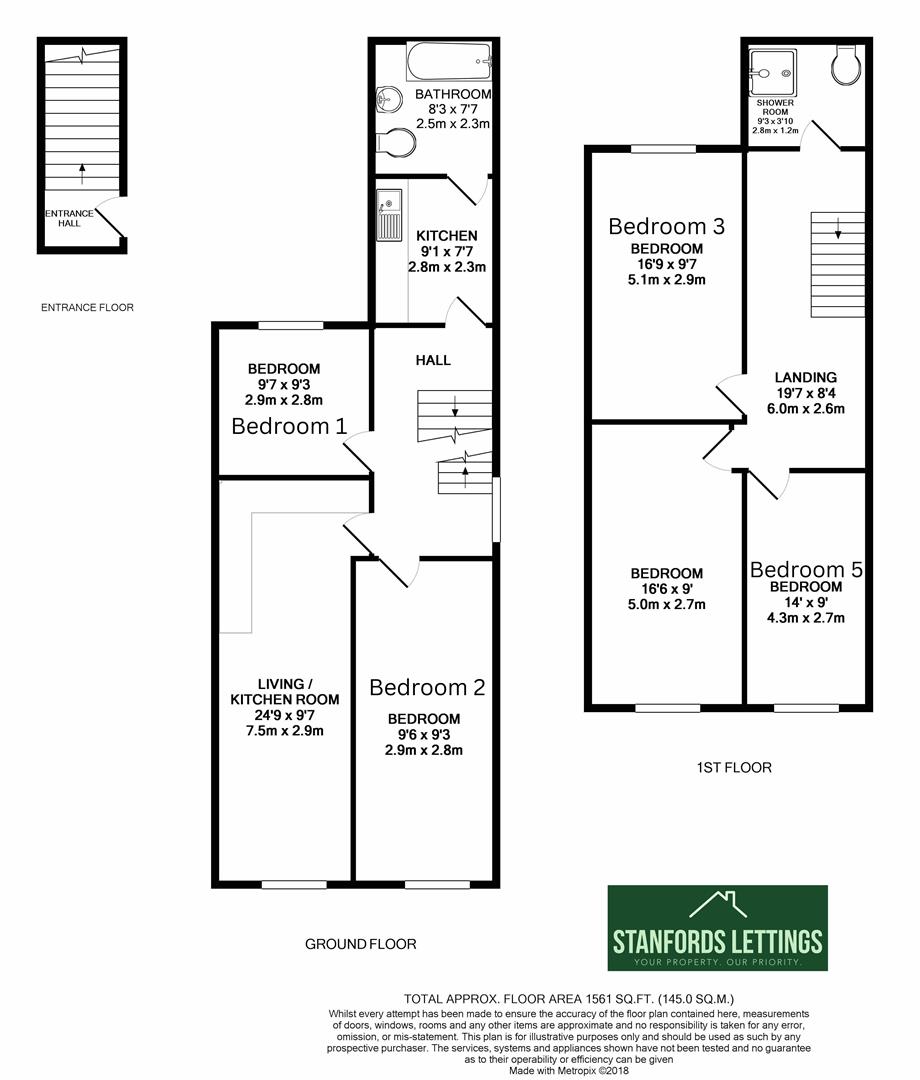 60A, Western Road, Brighton floorplan