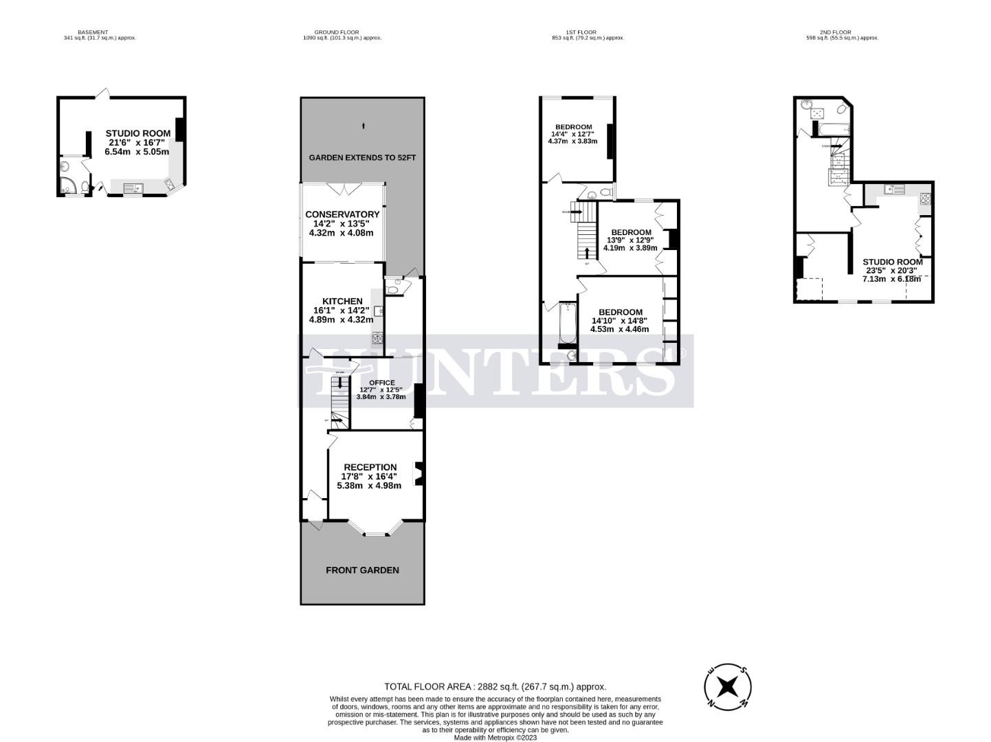 3, East Bank, London floorplan