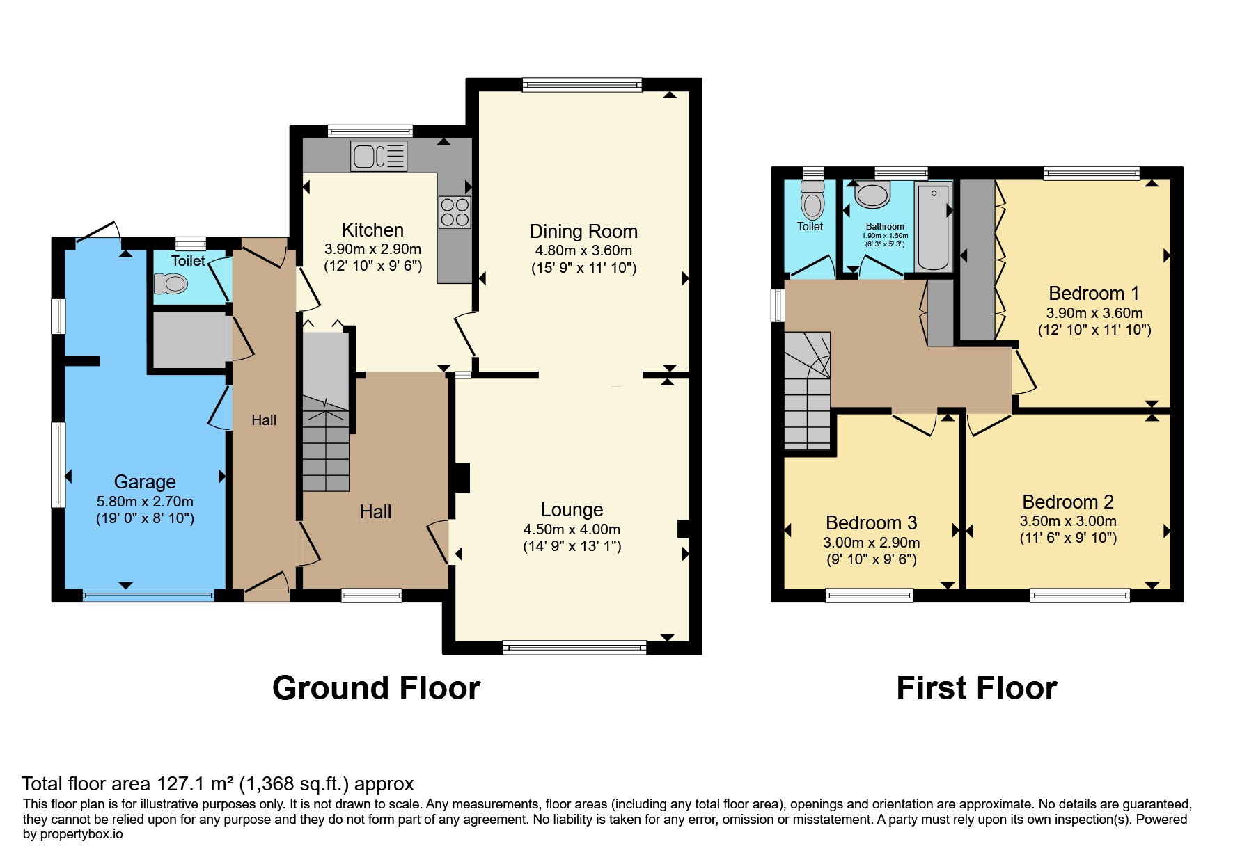 1, Sylvia Road, Dronfield floorplan
