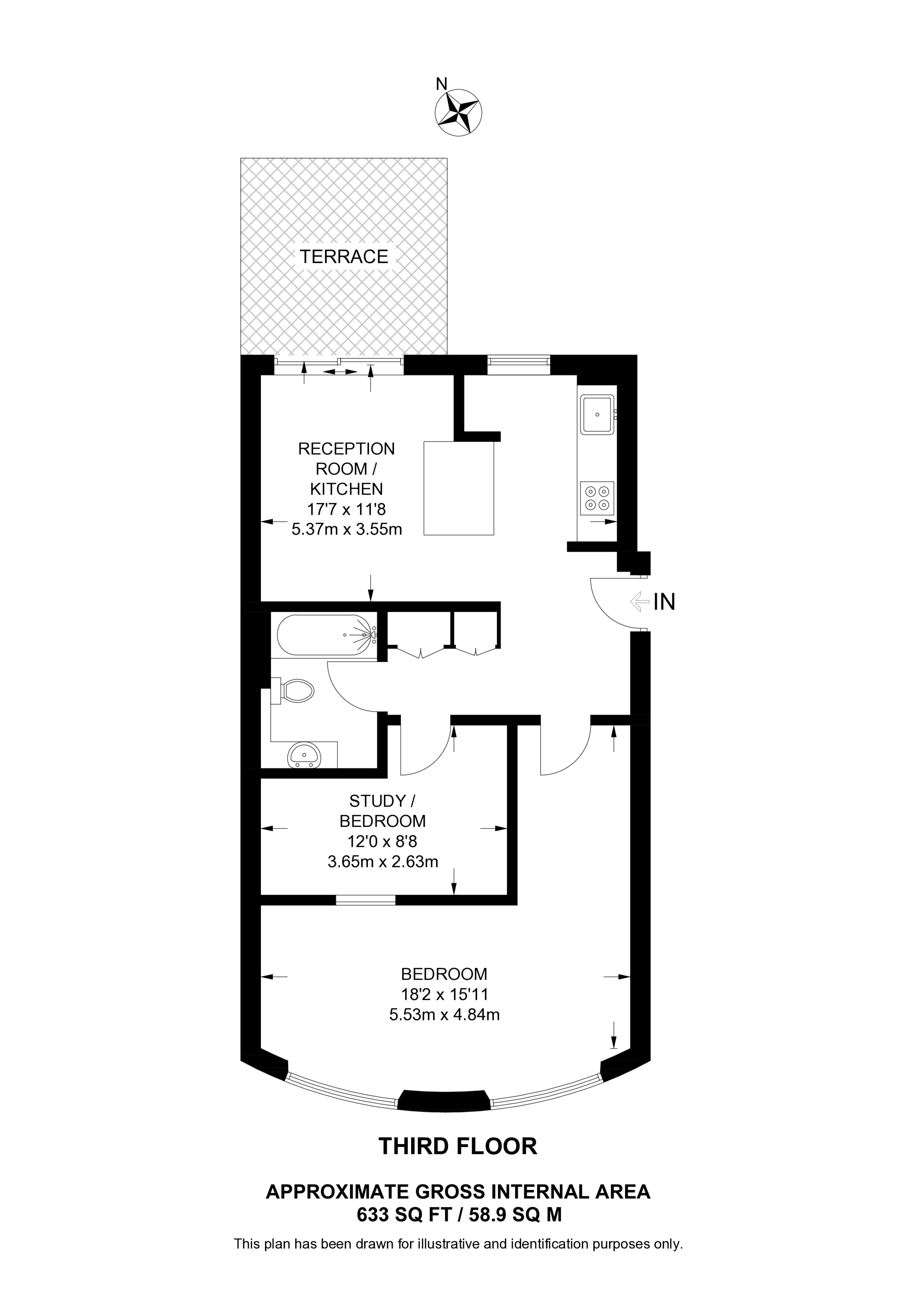 Lancaster Gate W2, Lancaster Gate floorplan