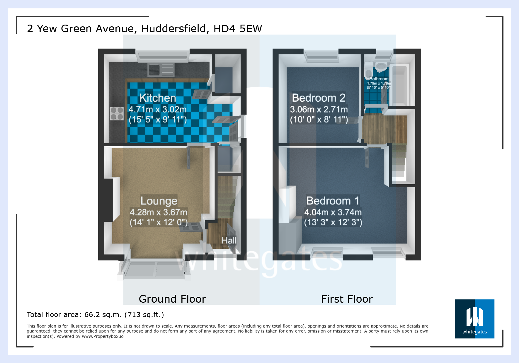 2, Yew Green Avenue, Huddersfield floorplan