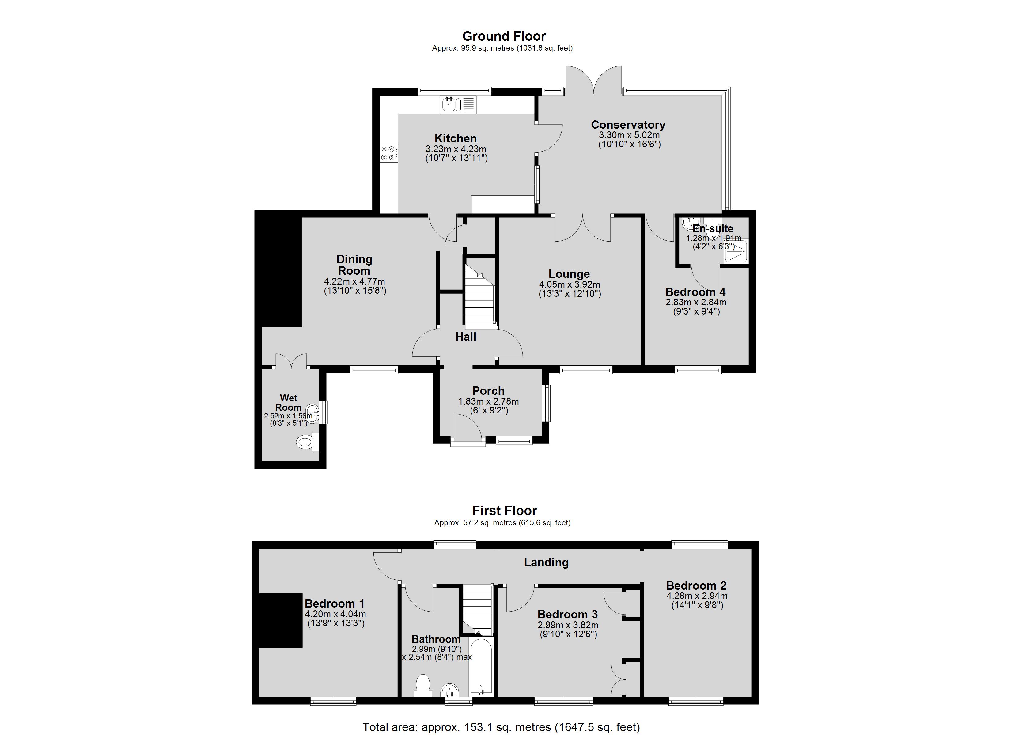 Hillside Cottage, Market Rasen floorplan