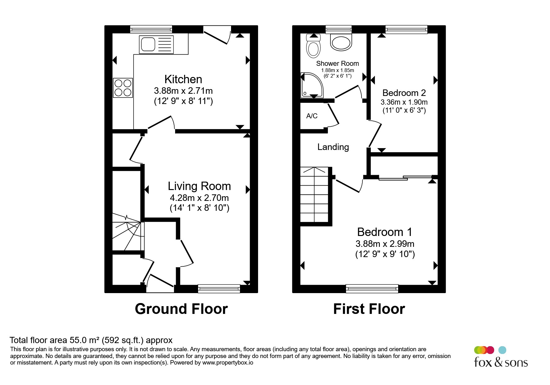 21, Oaklands Way, Southampton floorplan