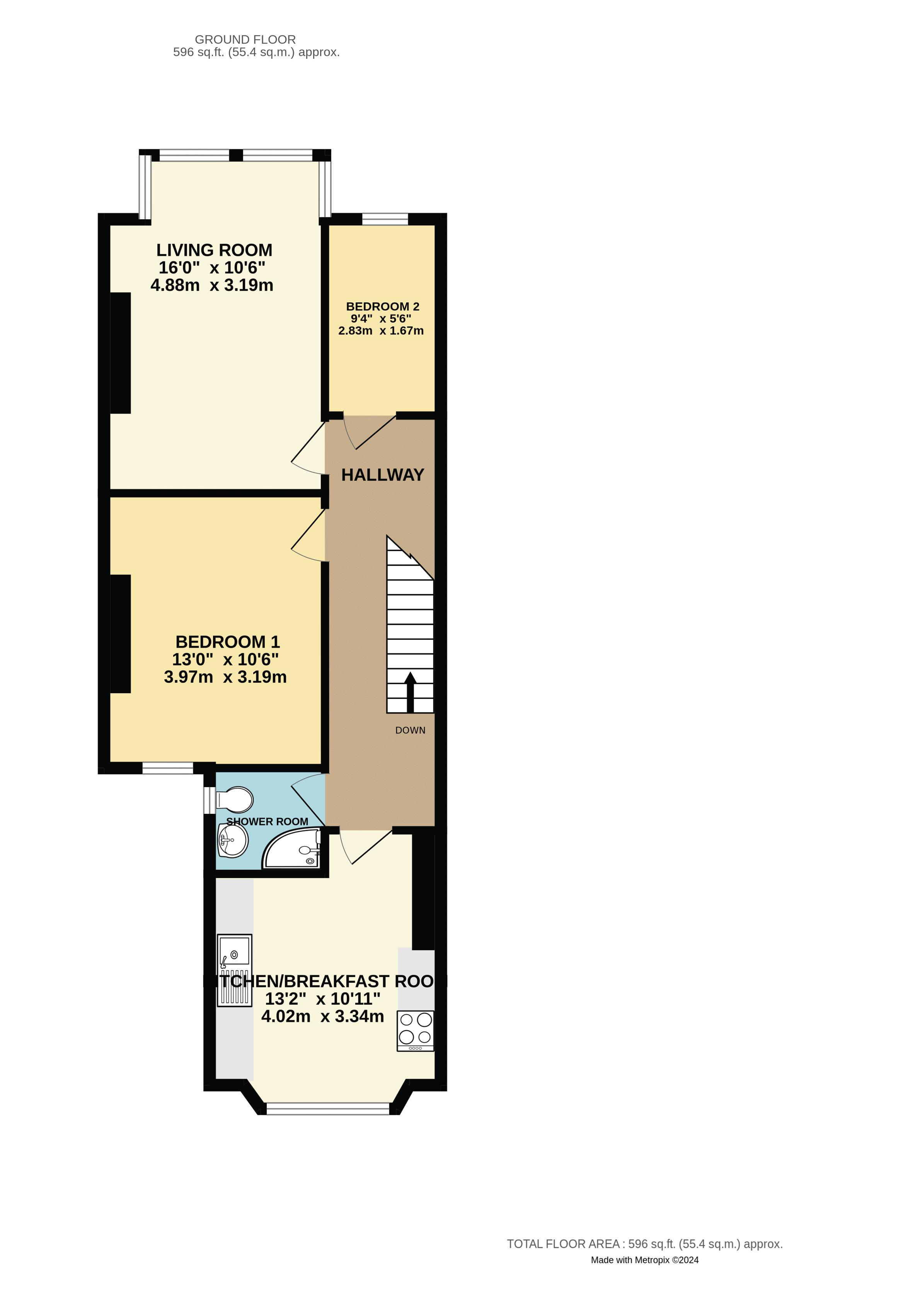 Glen Park Avenue, Plymouth floorplan