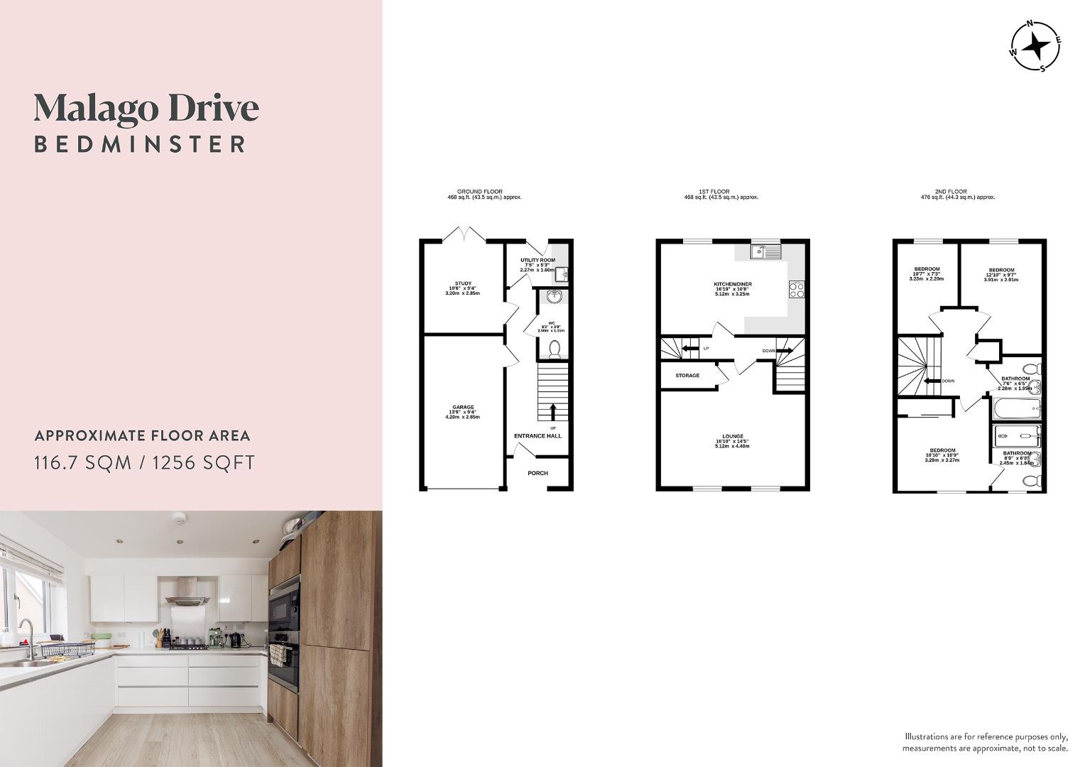 43, Malago Drive, Bristol floorplan