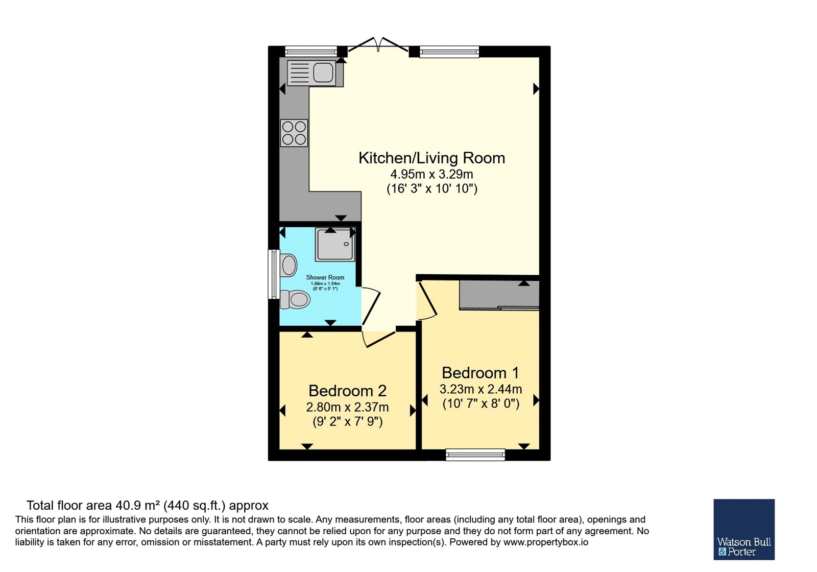 123, Gurnard Pines, Cowes floorplan