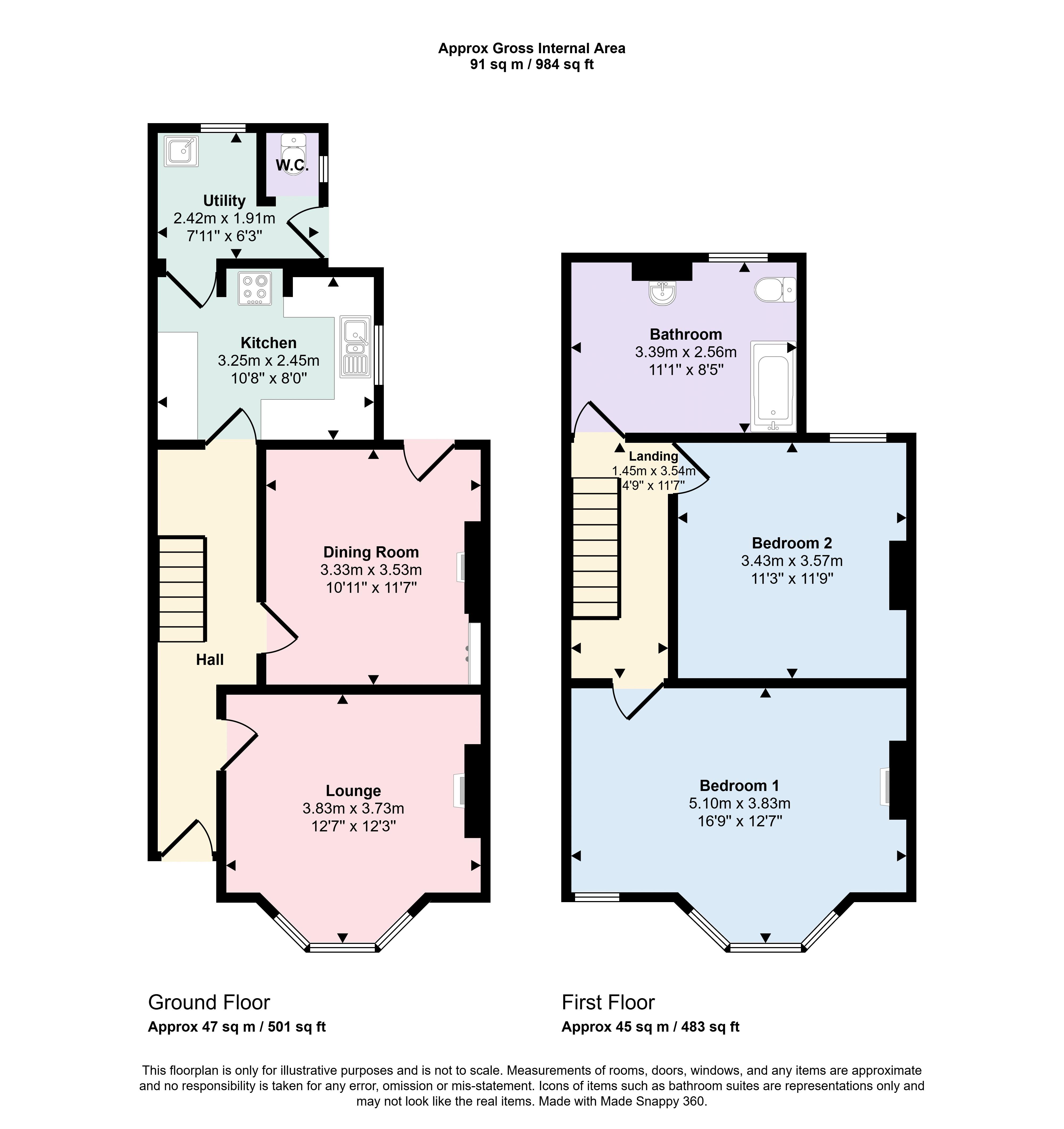 2, Frome Road, Trowbridge floorplan