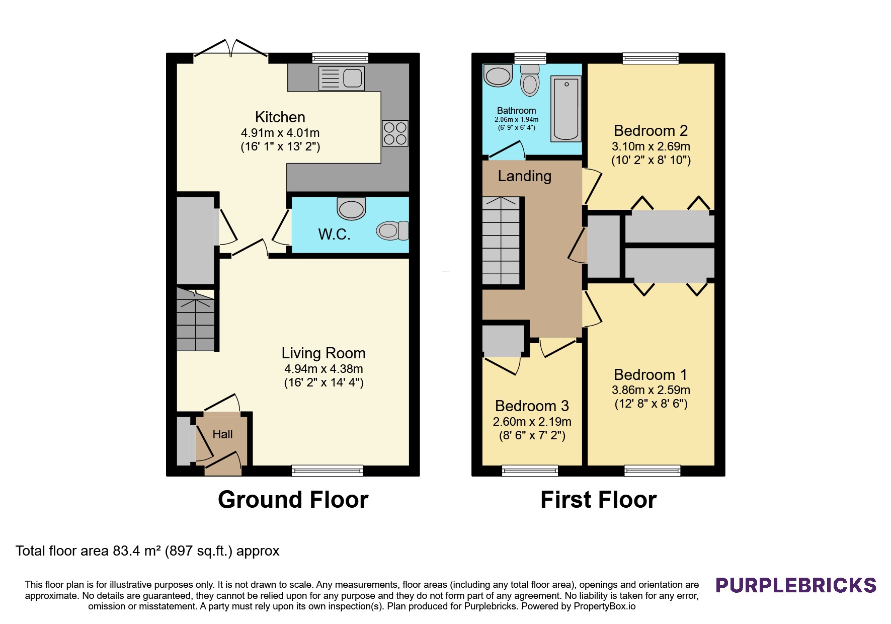 7, Vernier Grove, Dalkeith floorplan