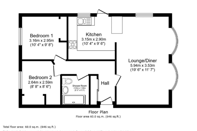 24, Lakehouse Park, Cheltenham floorplan