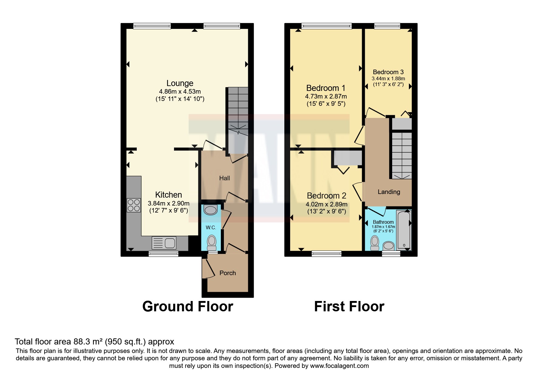 51, Stour Close, Kent floorplan