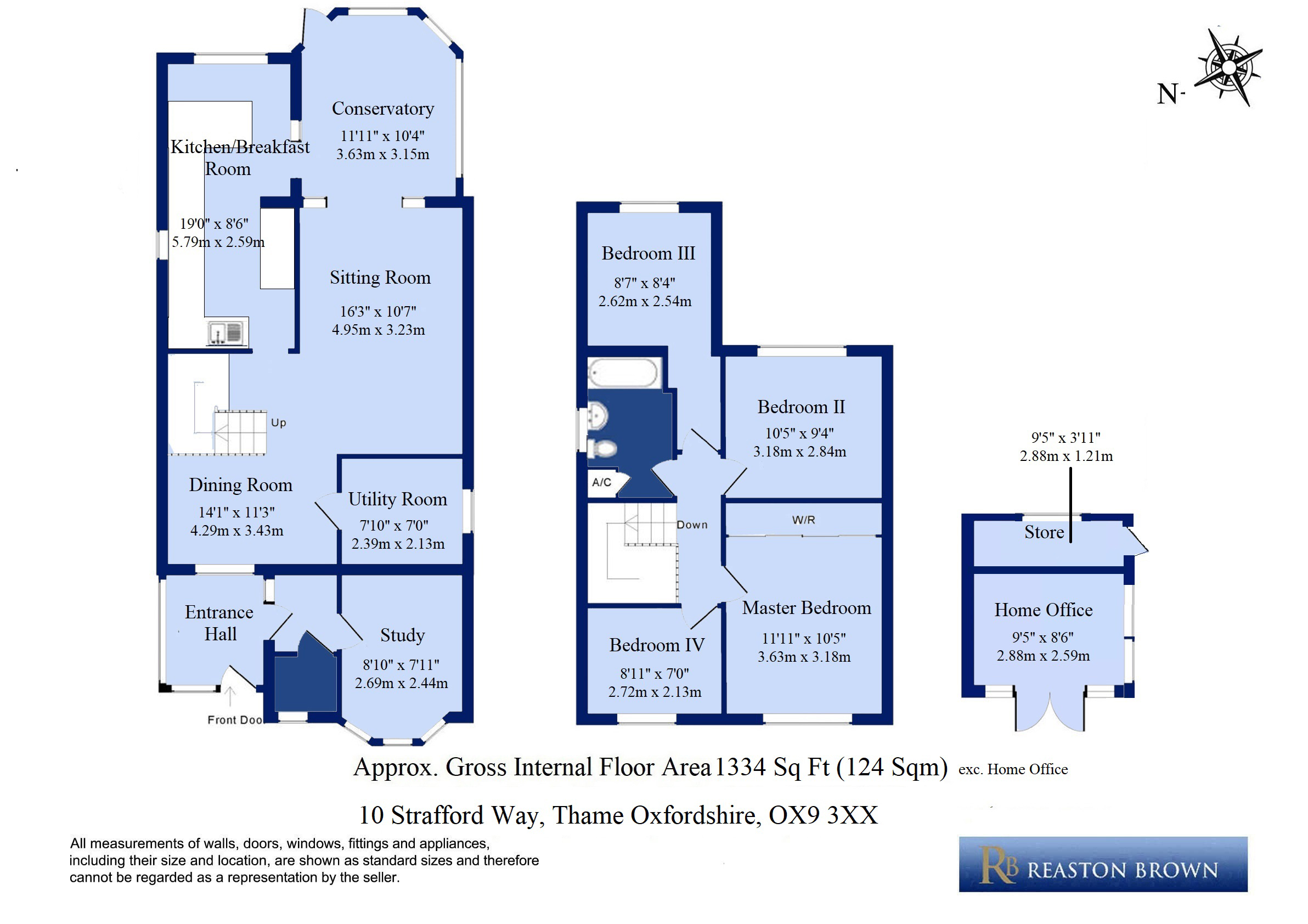10, Strafford Way, Thame floorplan
