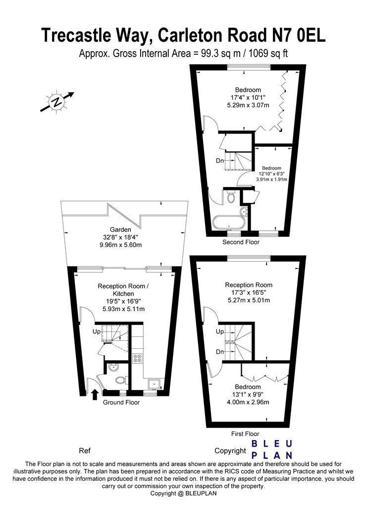 Trecastle Way, Carleton Road, London N7, 3 bedroom detached house for