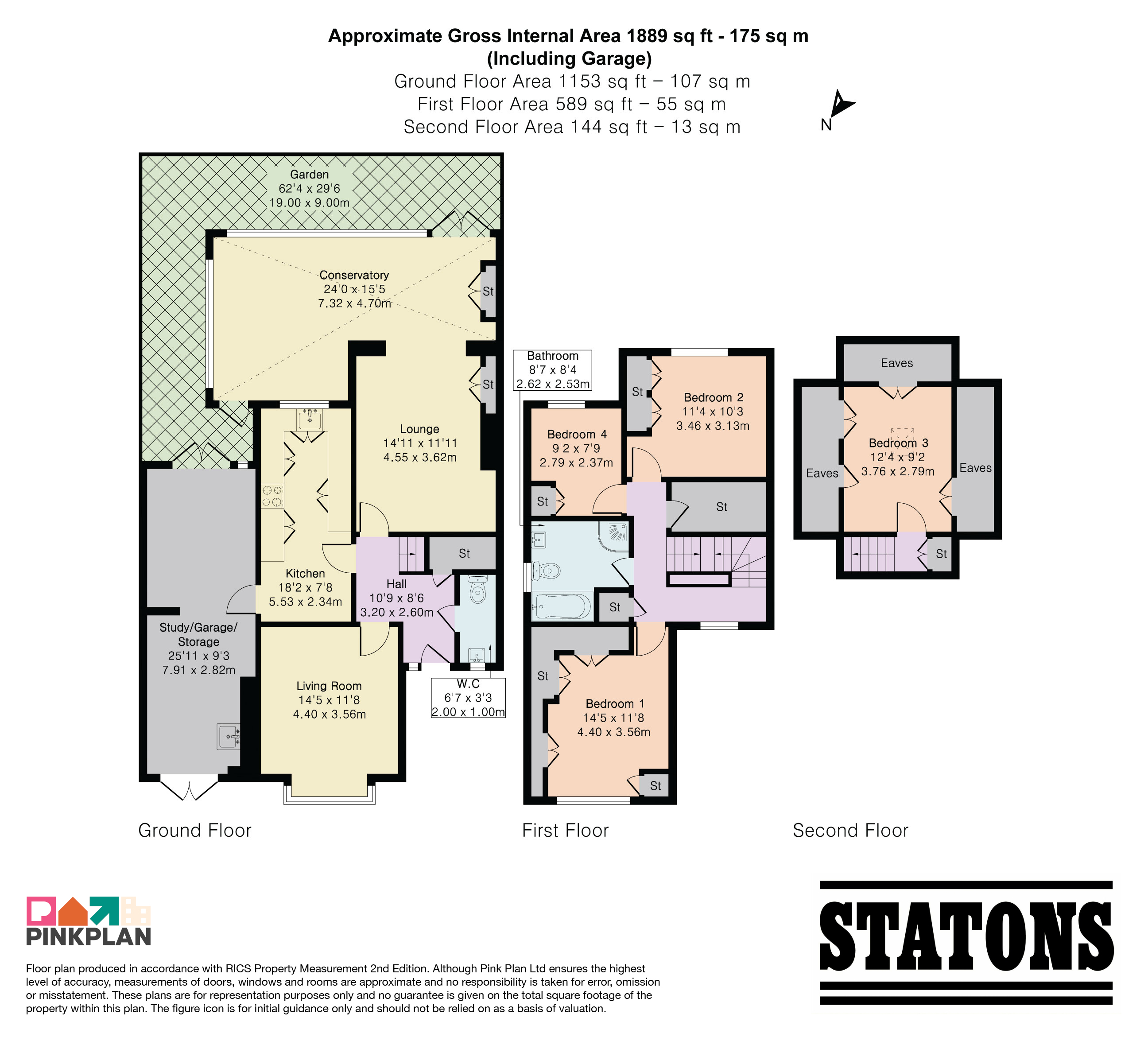 19, Oakdale, London floorplan