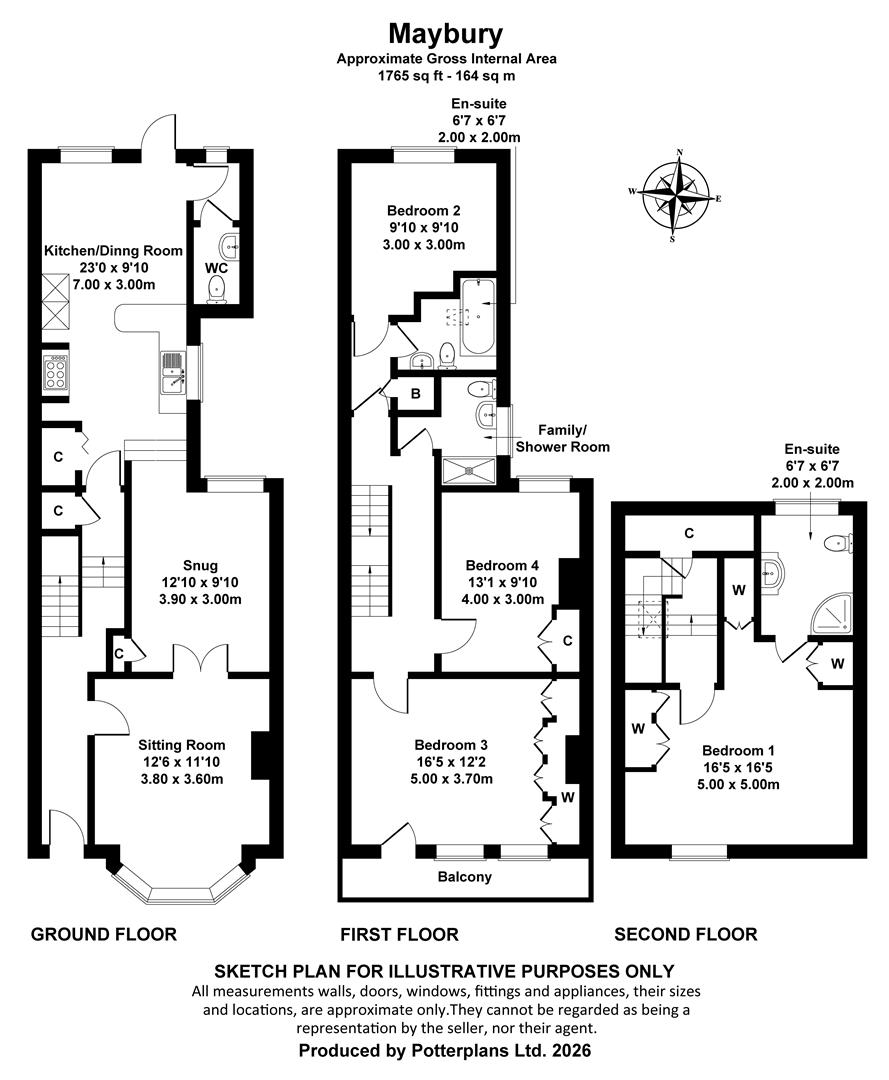 Maybury, Ryde Road, Seaview floorplan
