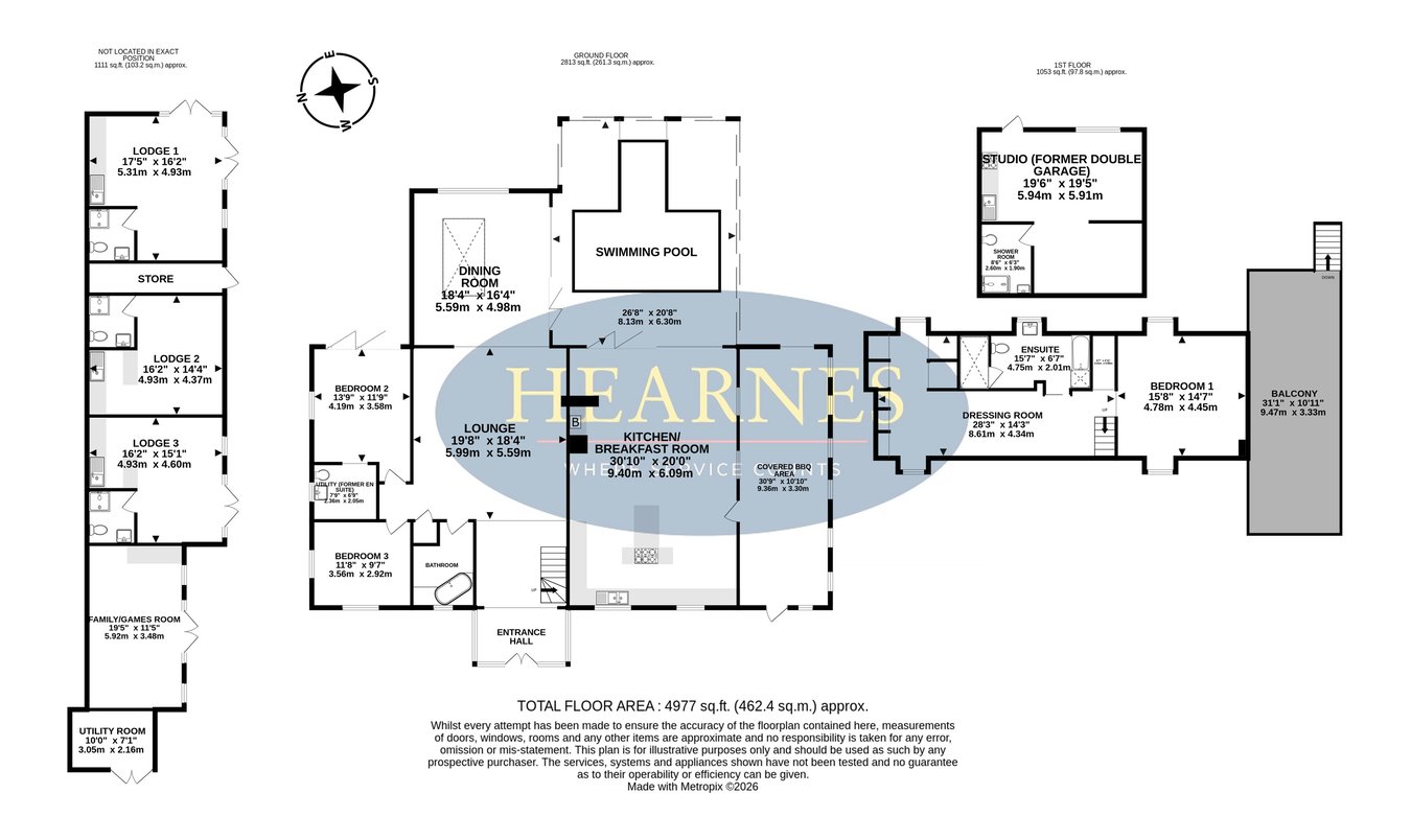 Southfork Ranch, Barrack Road, Dorset floorplan