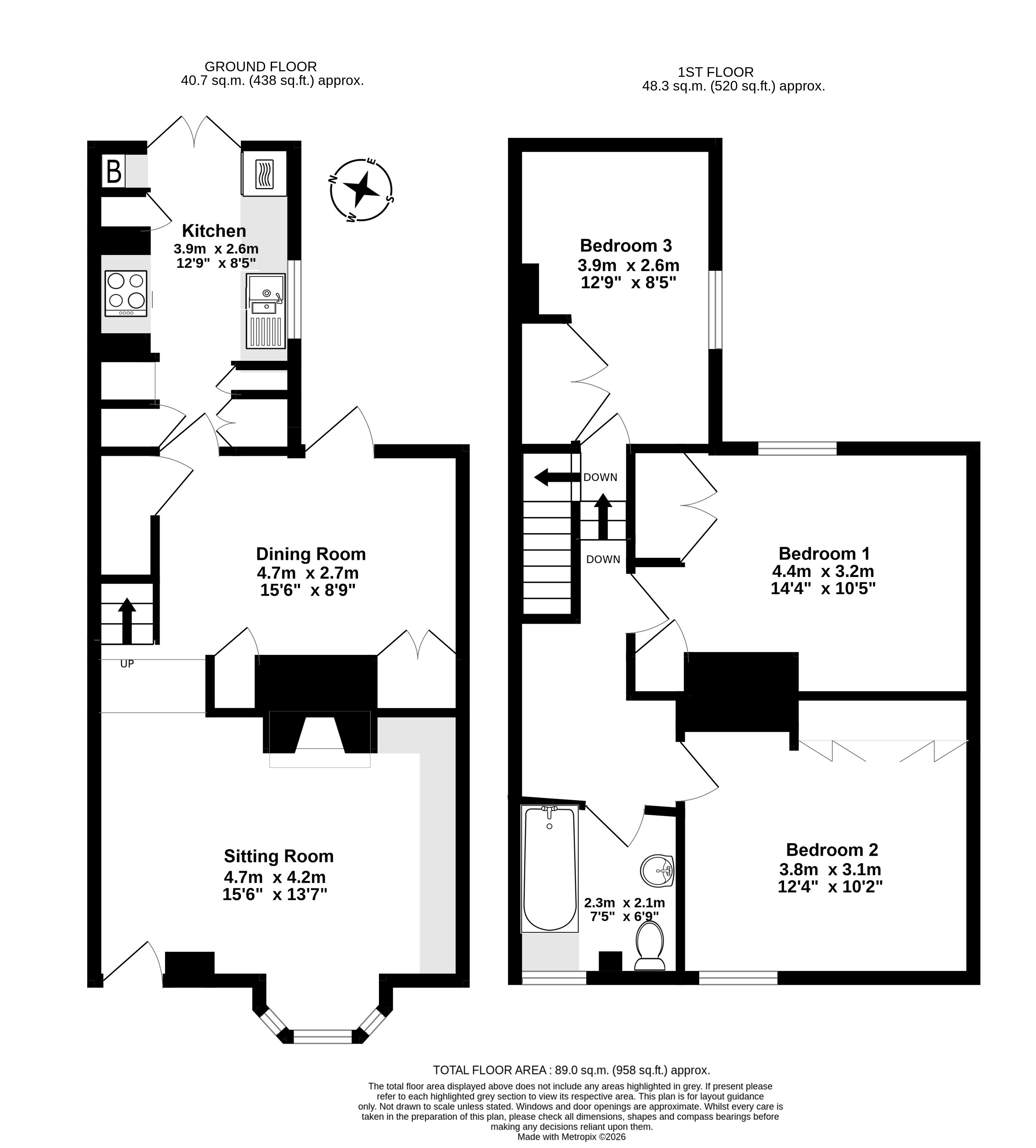 19, New Street, Kent floorplan