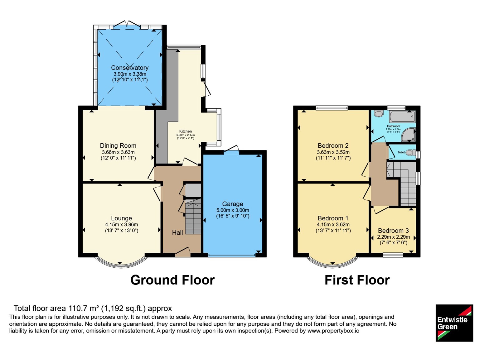 Bailey Lane, Greater Manchester floorplan