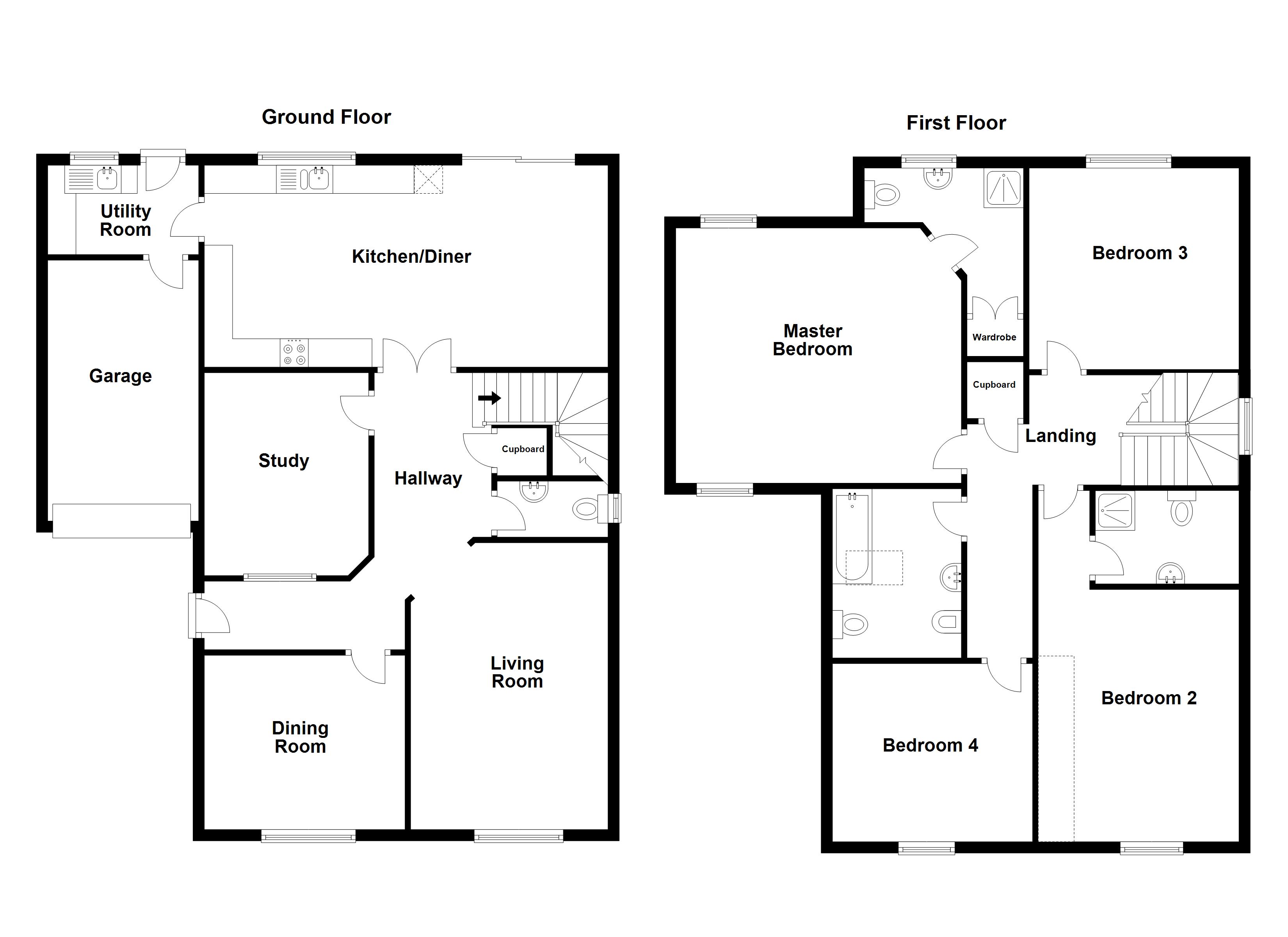 4 bed detached house for sale in Avenue Road, Heath Hayes, Cannock WS12