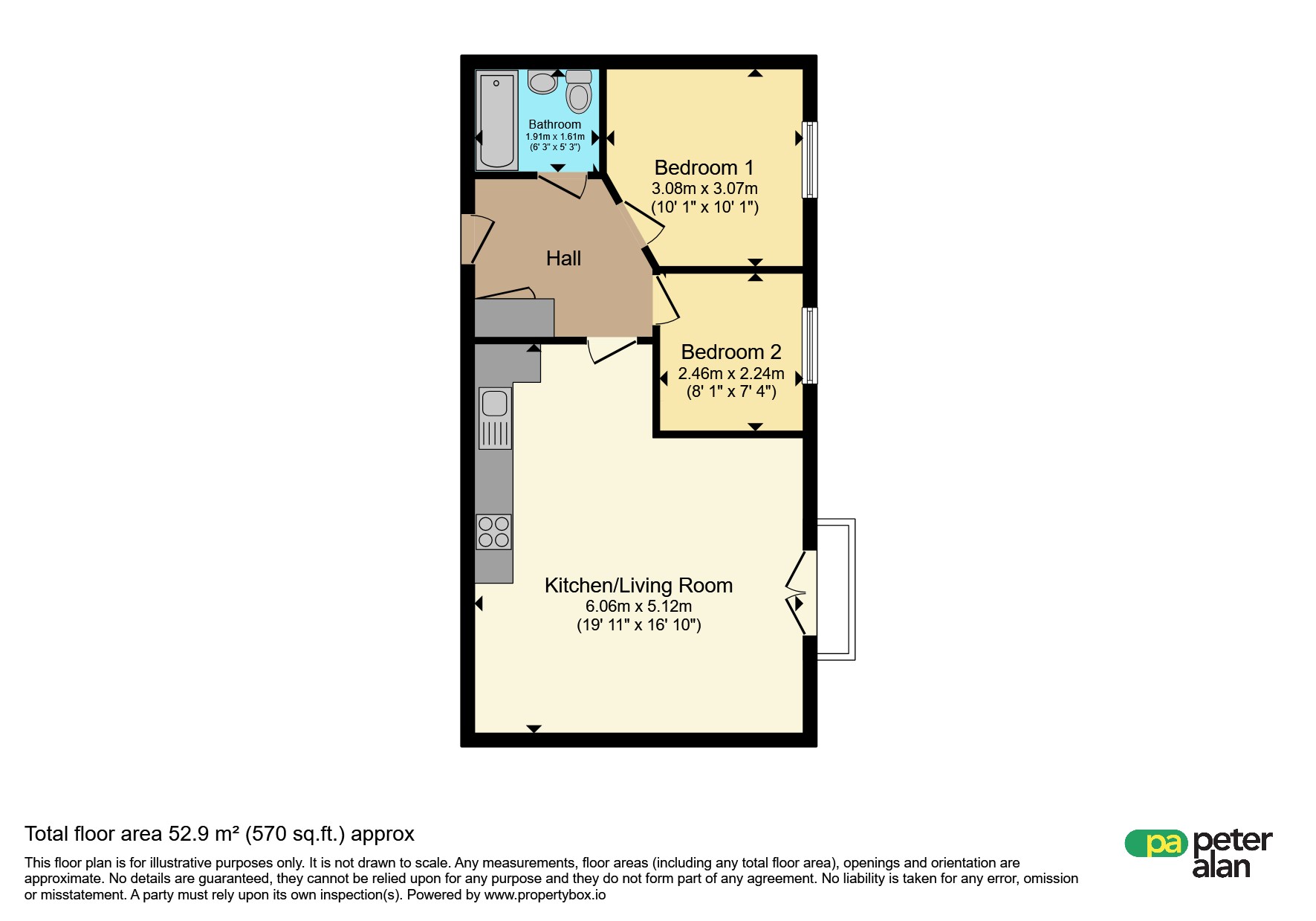 3, Forbes Court, Bishpool View, Newport floorplan