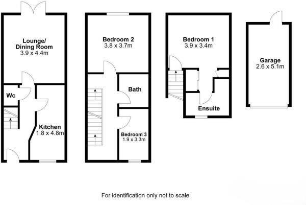 14, Siskin Close, Corby floorplan