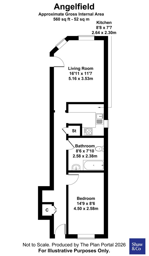 30 Angelfield, St. Stephens Road, Hounslow floorplan