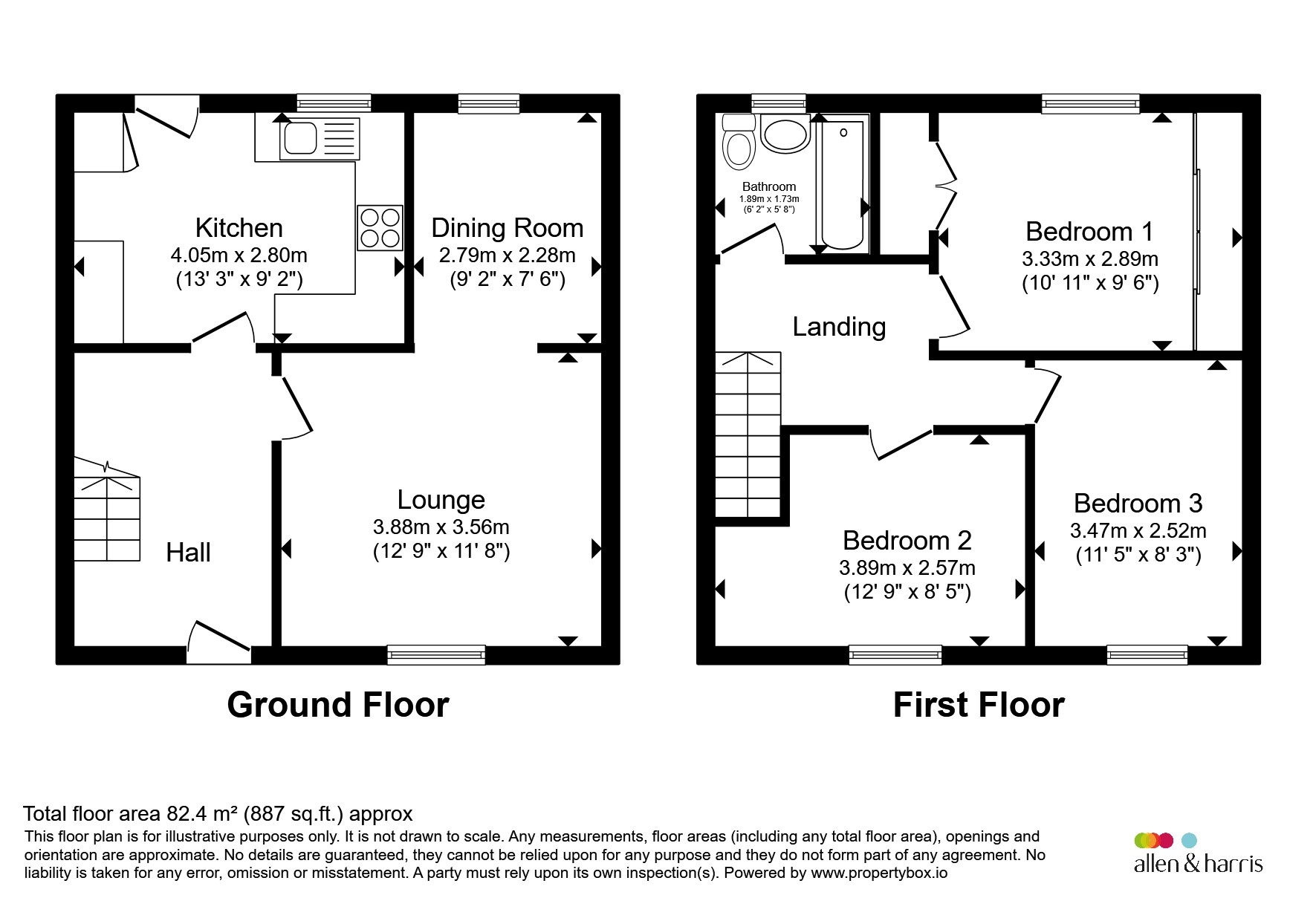 18, Foxbar Crescent, Paisley floorplan