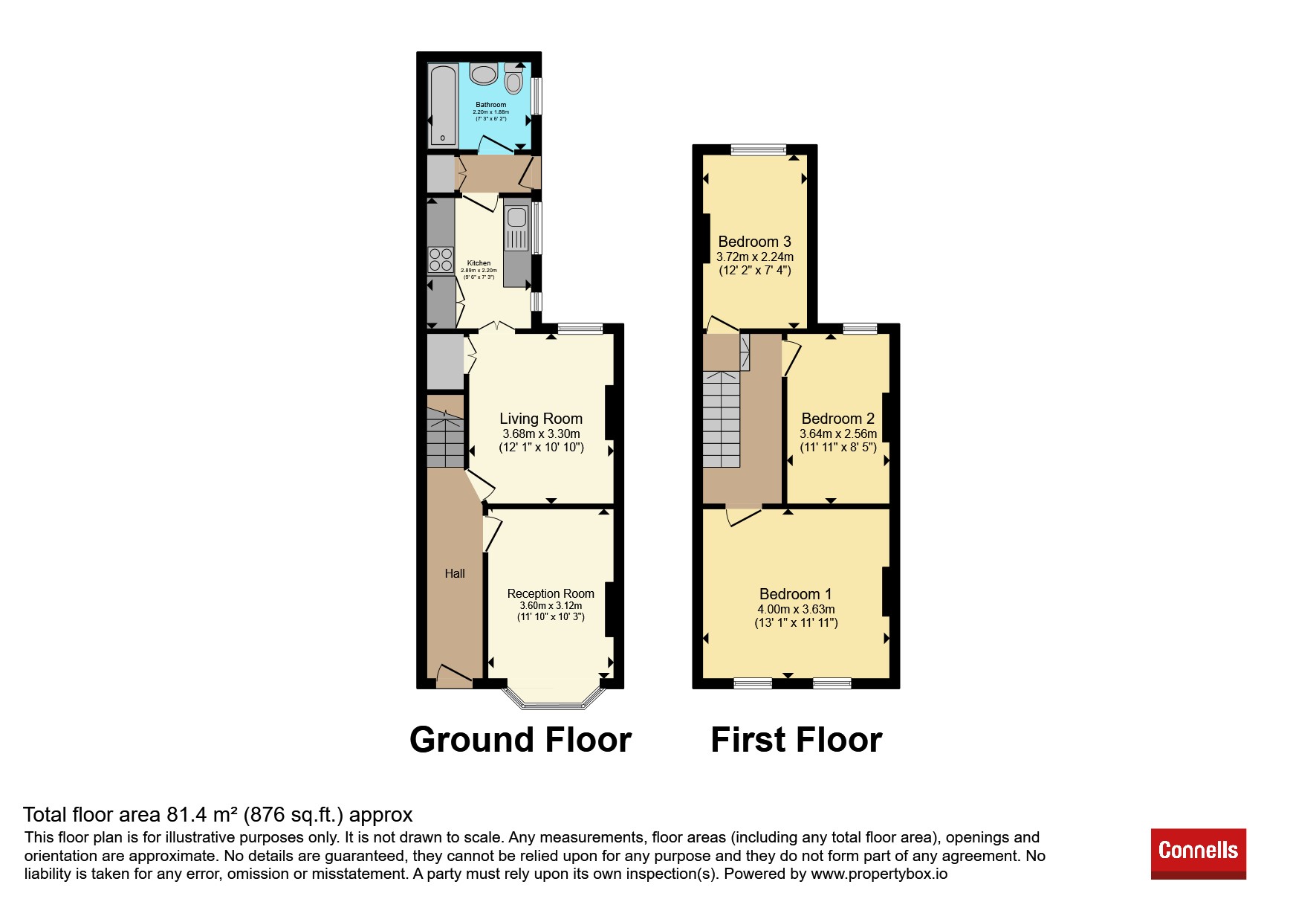 Ranelagh Terrace, Leamington Spa floorplan