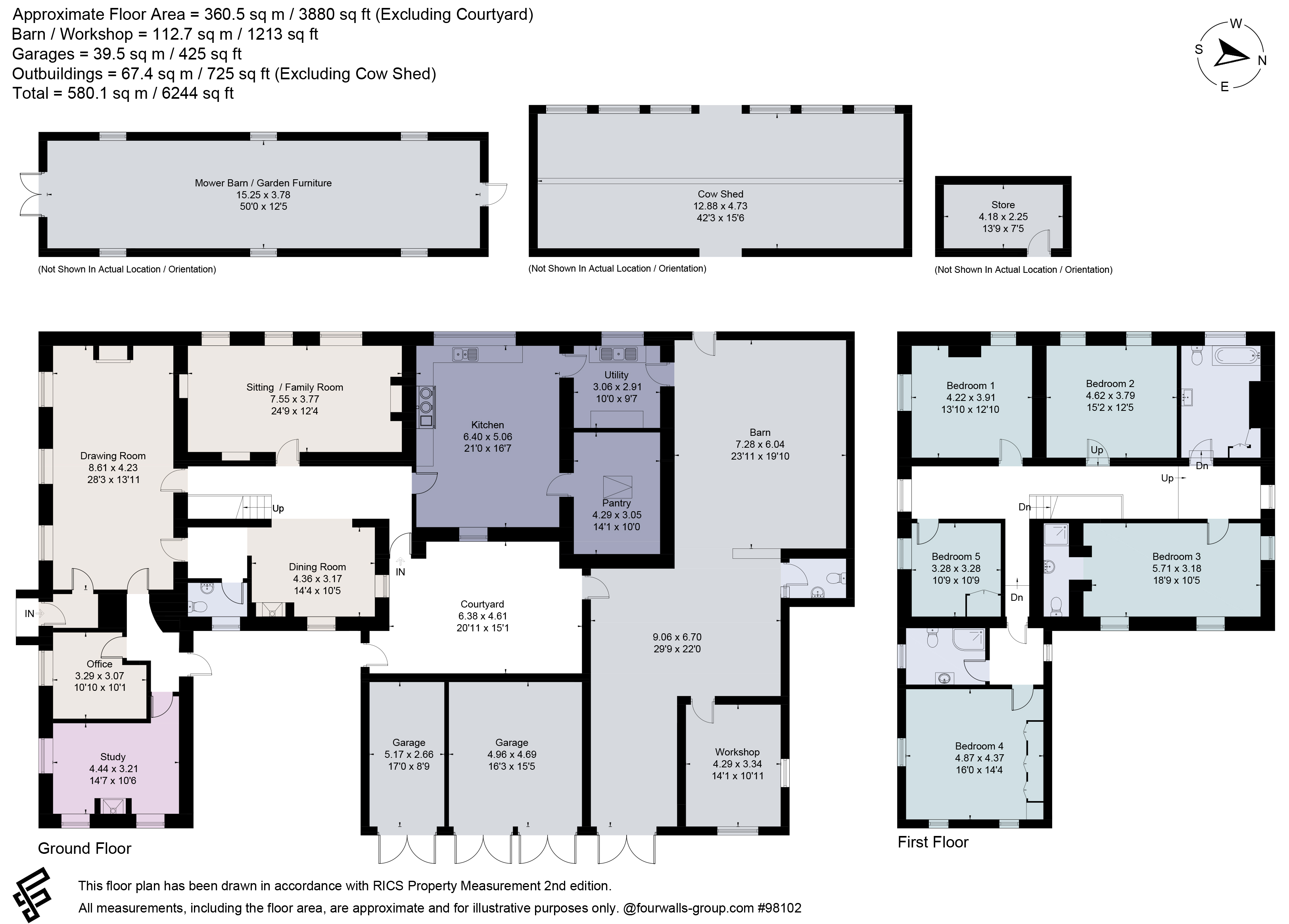 Ladymead Farm,, Ladymead Lane, North Somerset floorplan