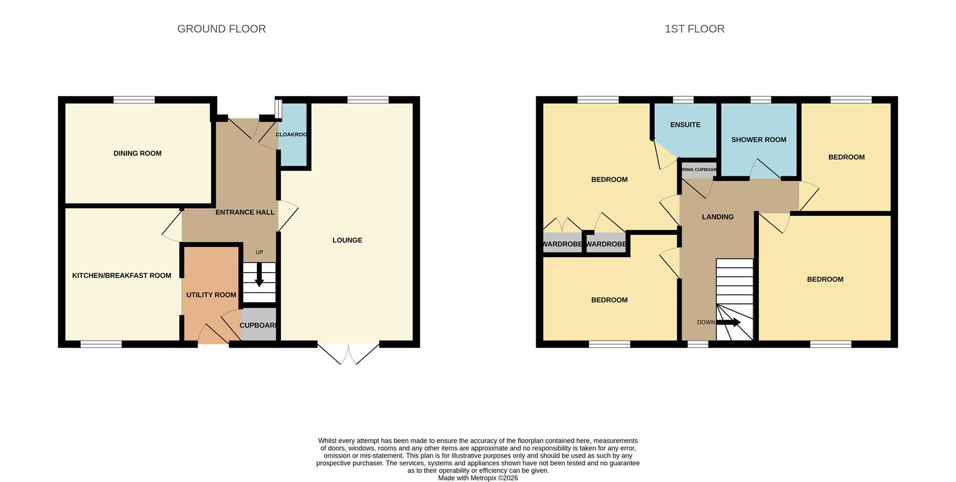 38, Gielgud Close, Burnham-On-Sea floorplan