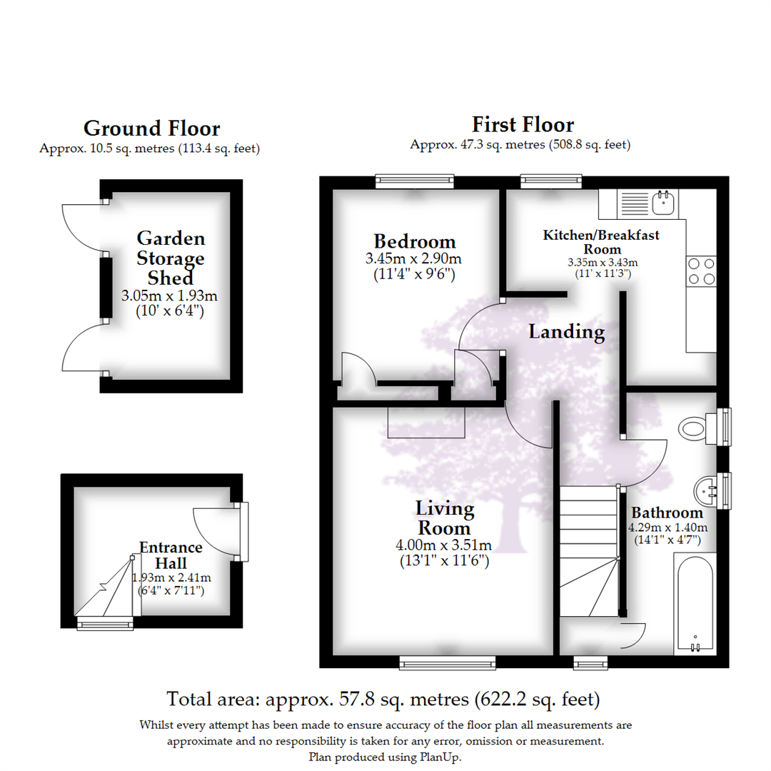 149, Long Cross, Lawrence Weston floorplan