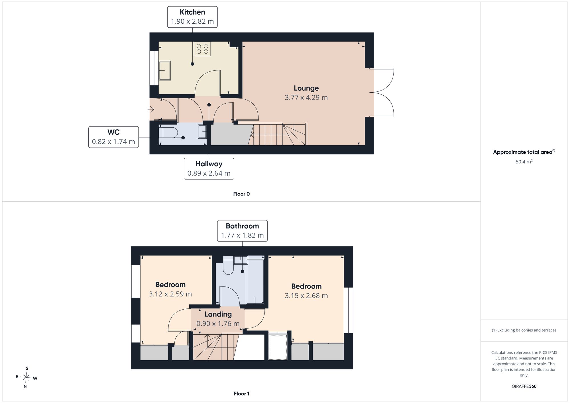 28 Kenmore Close, Gateshead floorplan