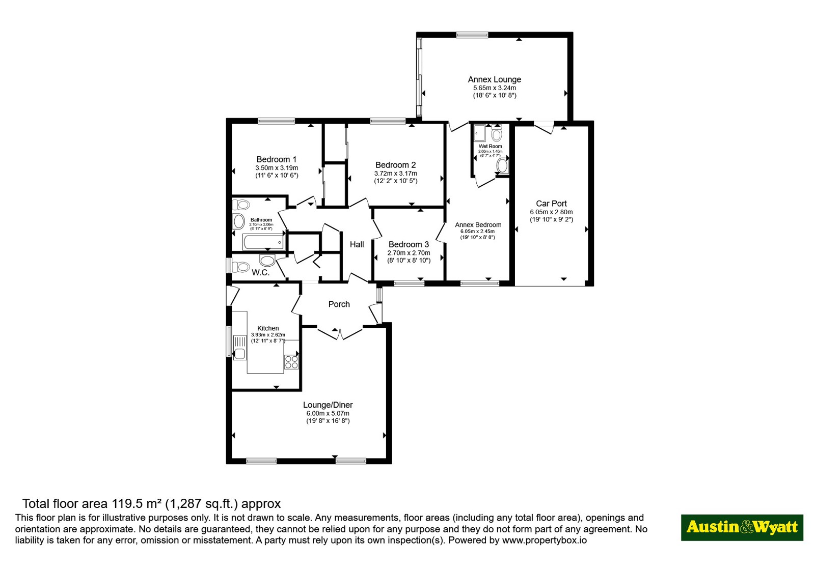 89, Halstock Crescent, Dorset floorplan