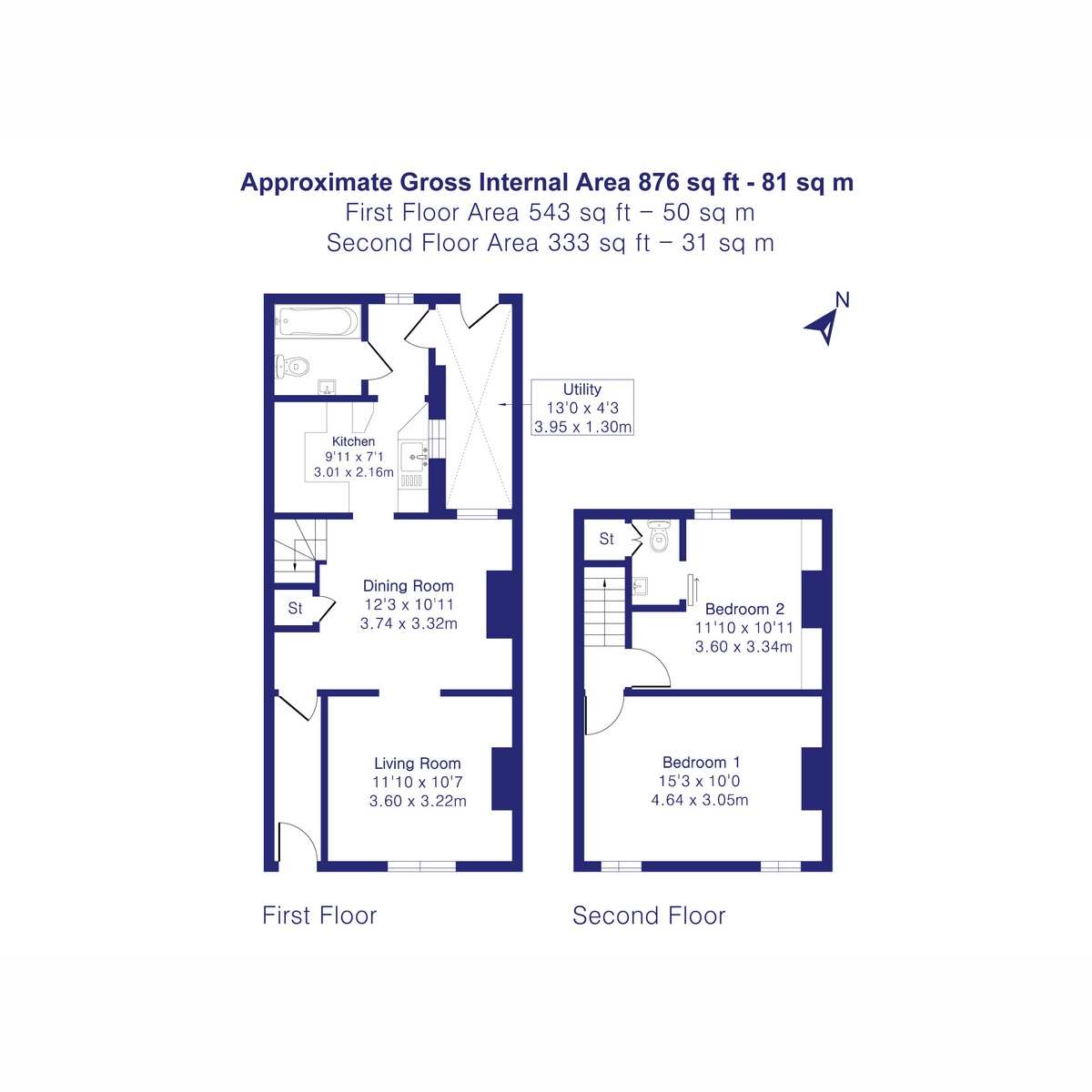 34, Field Street, Bicester floorplan