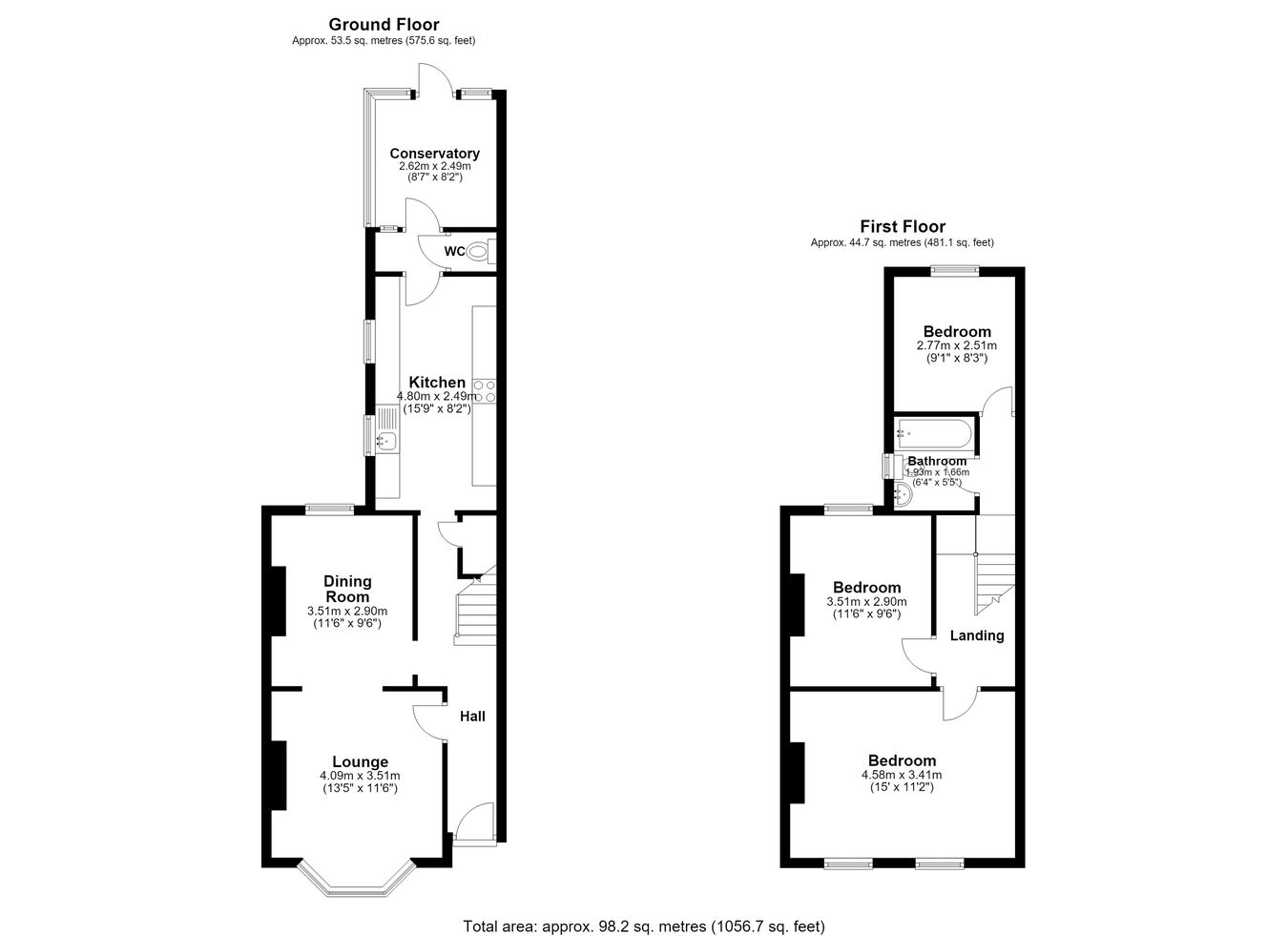 14, Cherry Tree Avenue, Dover floorplan