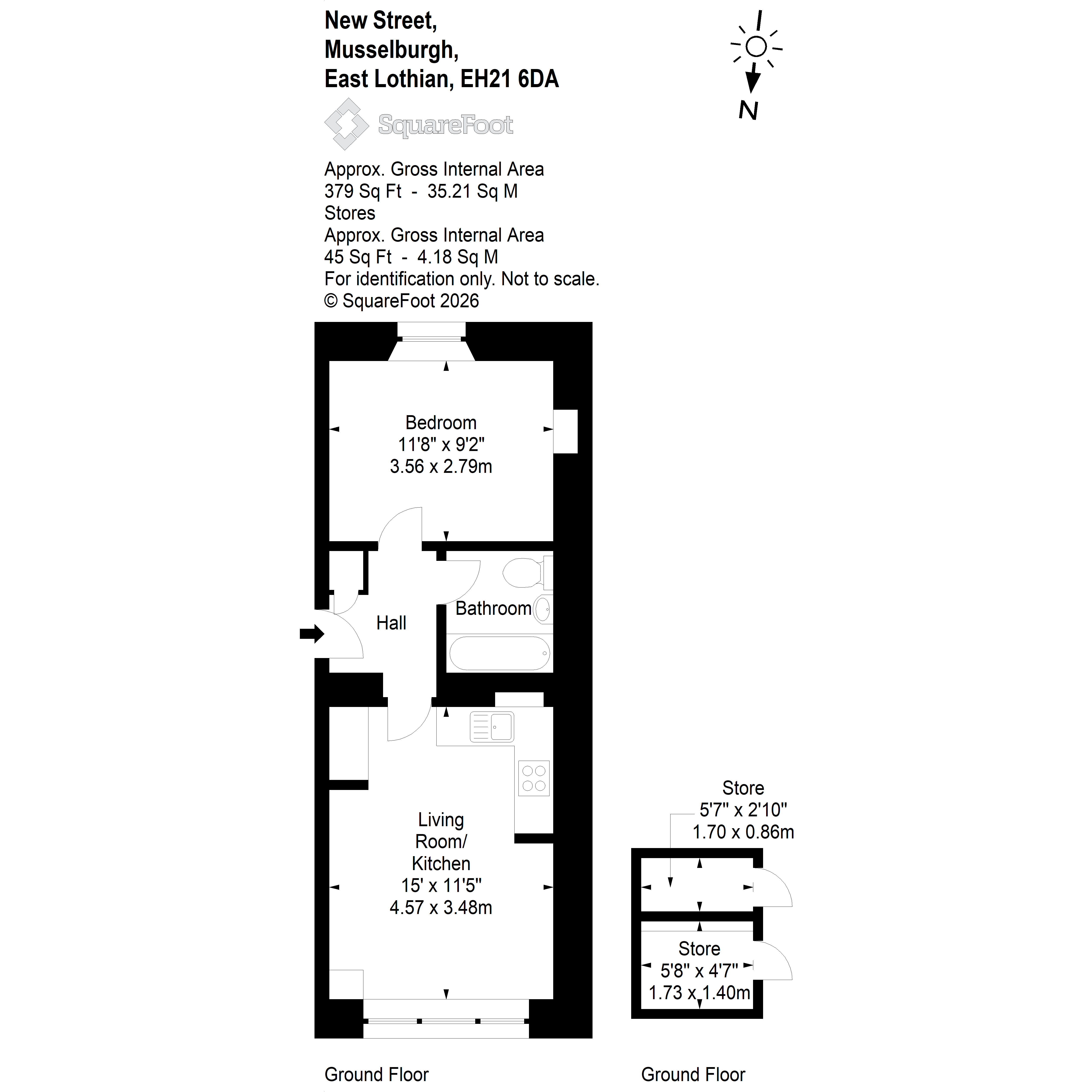 New Street, Musselburgh floorplan
