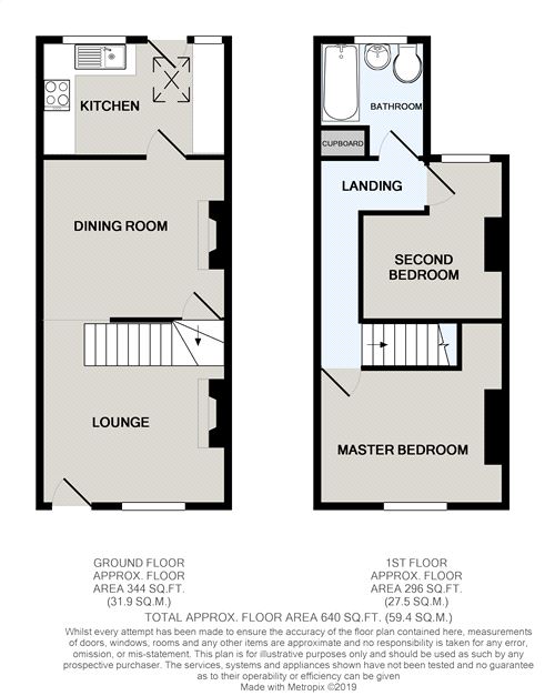 2 Bedrooms Terraced house to rent in Newton Street, Macclesfield, Cheshire SK11