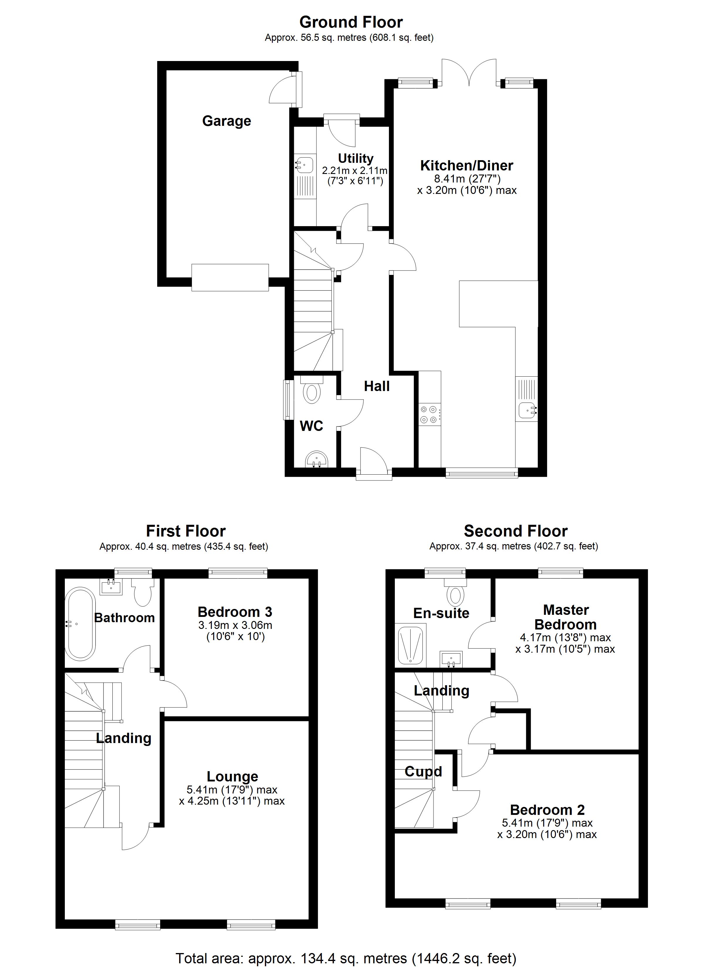Ash Close, Purdis Farm, Ipswich, Suffolk IP3, 3 bedroom detached house