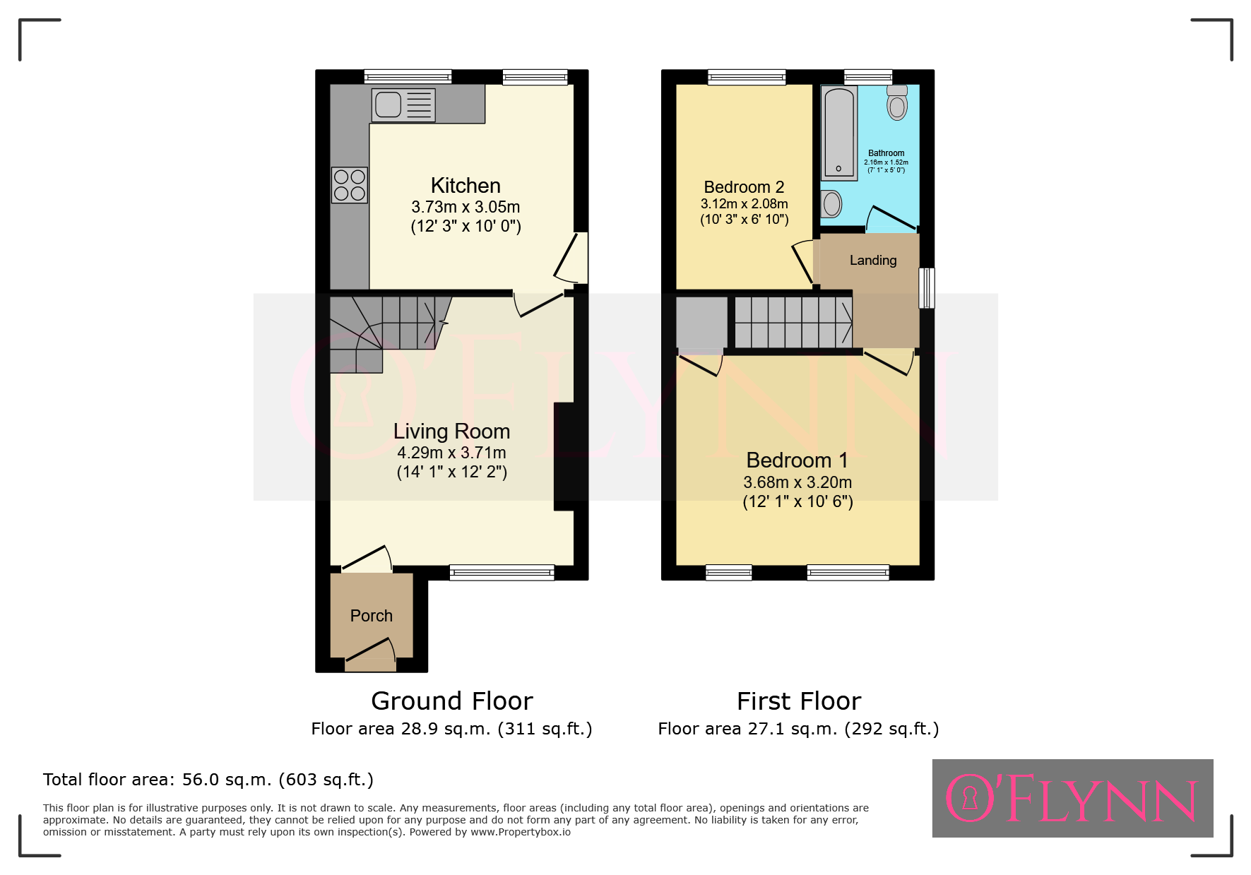 20 Trafalgar Way, Leicester floorplan