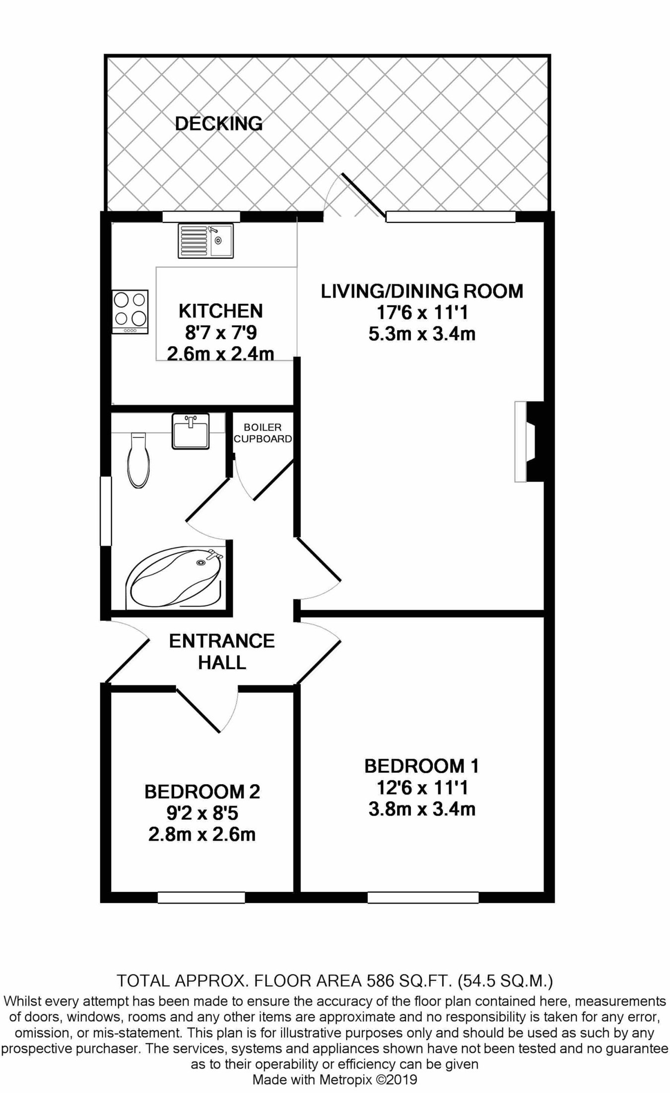 2 Bedrooms Semi-detached bungalow for sale in Beech Grove, Brecon LD3