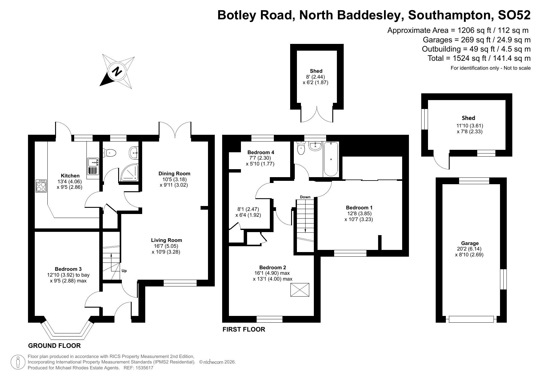 Botley Road, Southampton floorplan