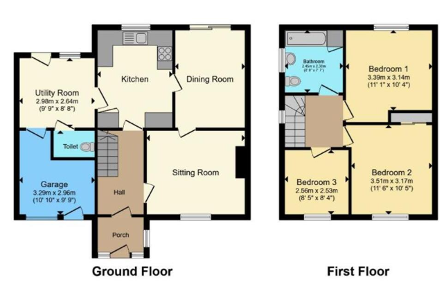 16, Bourne Road,, Swindon floorplan