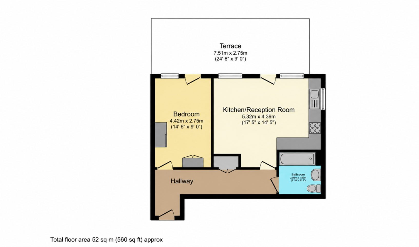 26 Bolinder Way, London floorplan