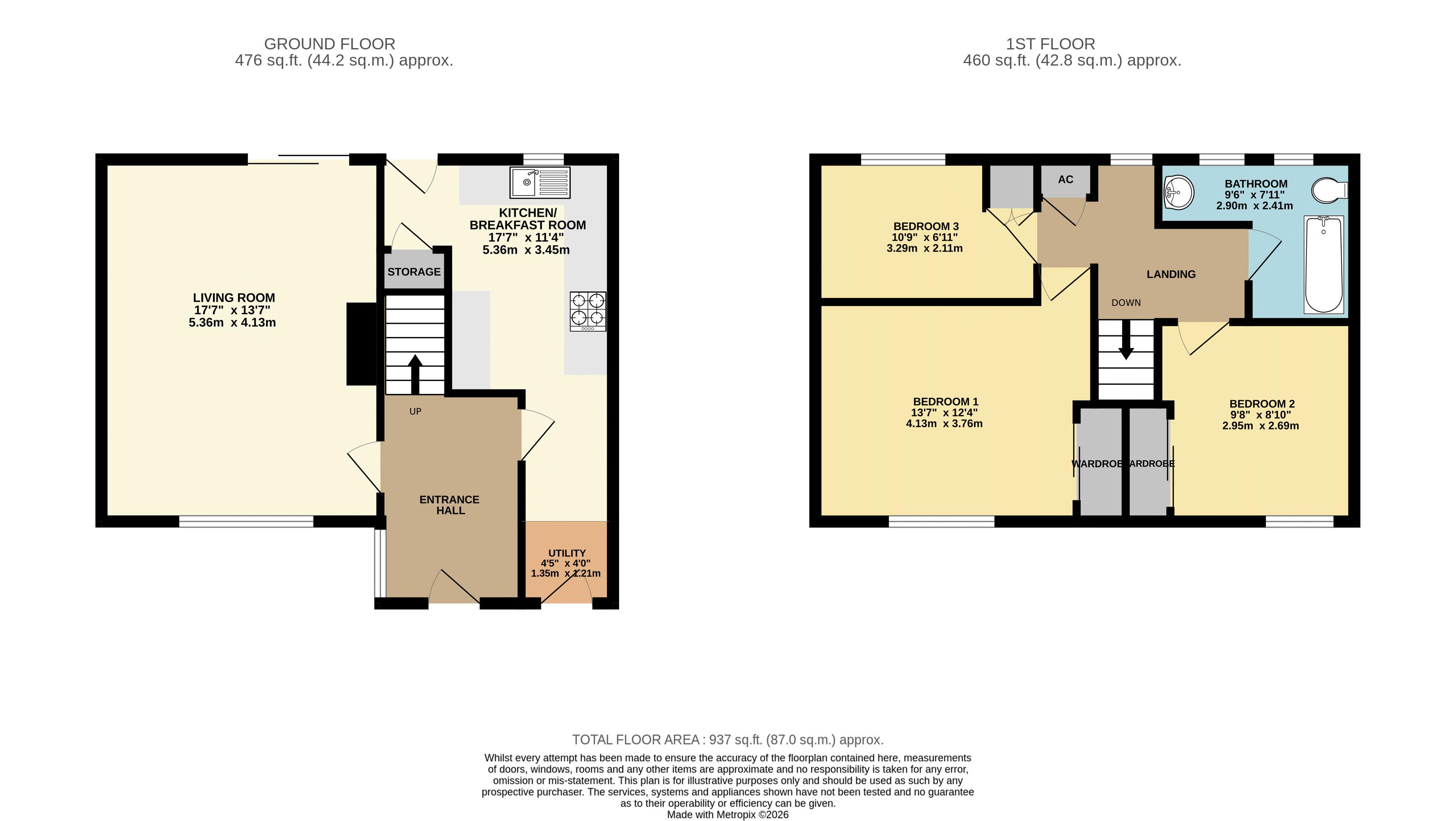 72, Nightingale Crescent, Lincoln floorplan