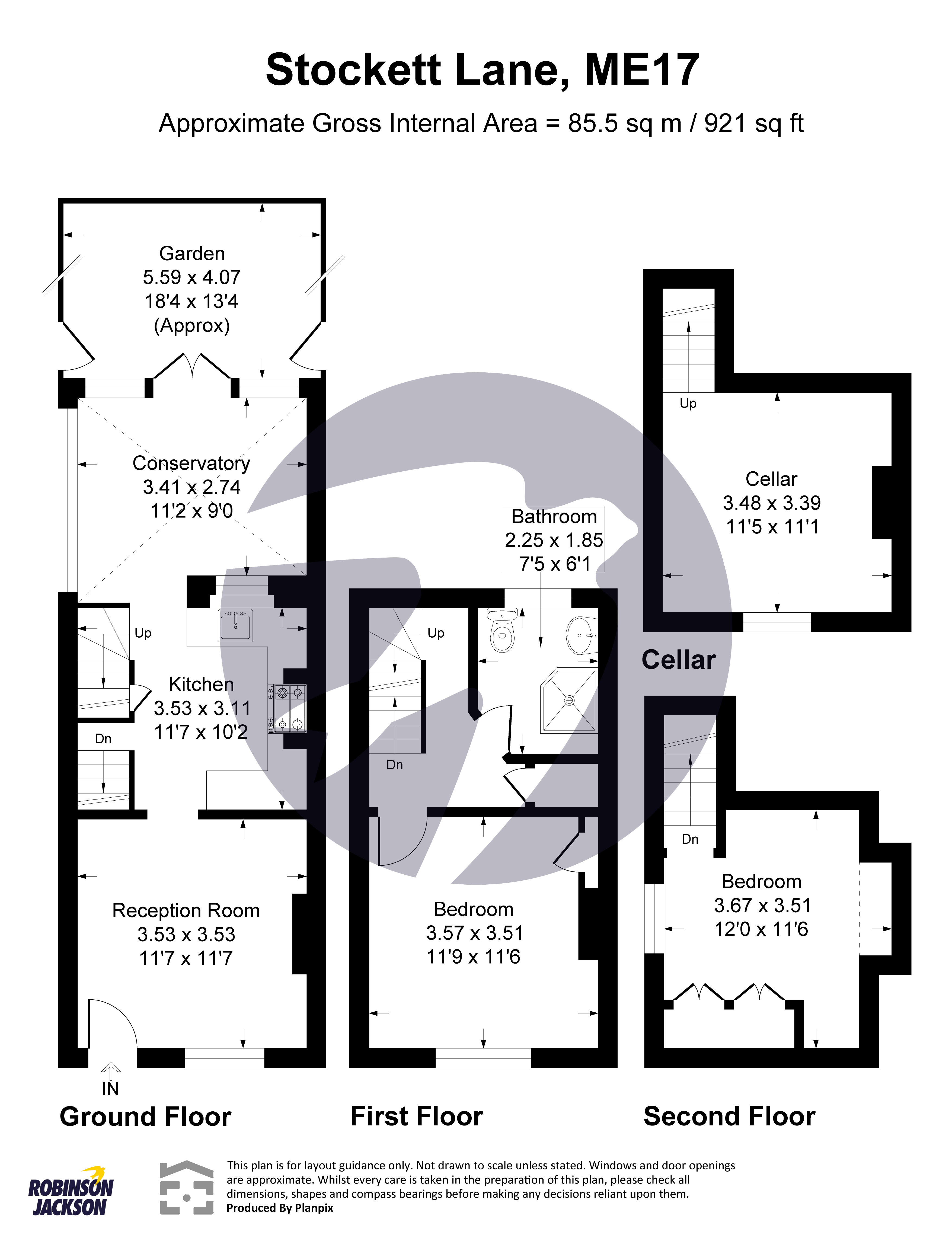 76, Stockett Lane, Maidstone floorplan