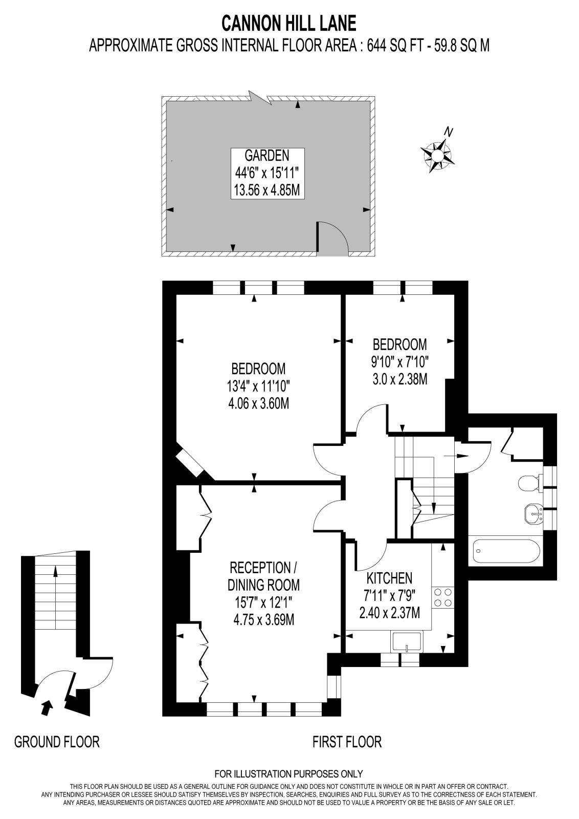 Cannon Hill Lane, Raynes Park, SW20 floorplan